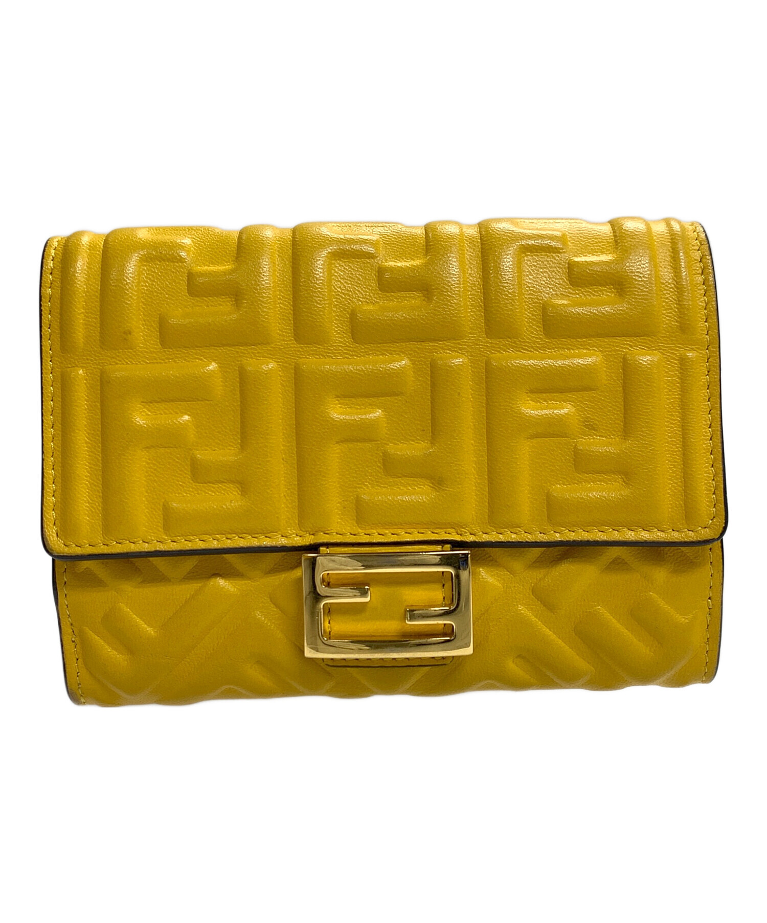 FENDI フェンディ 財布・ケース レディース 【古着】【中古】 中古・古着通販】FENDI (フェンディ) 二つ折り財布 ミディアム