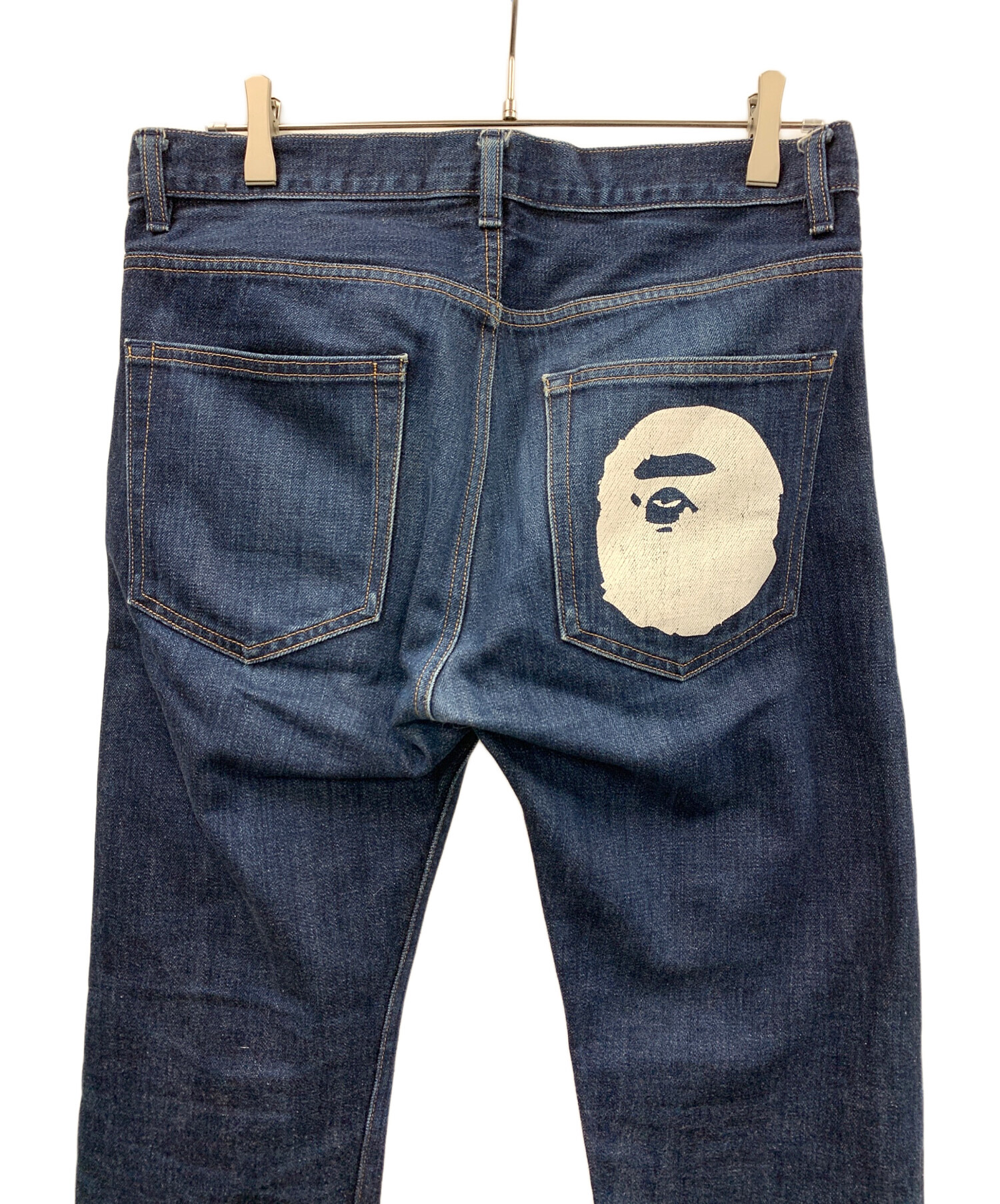 中古・古着通販】A BATHING APE (ア ベイシング エイプ) デニムパンツ