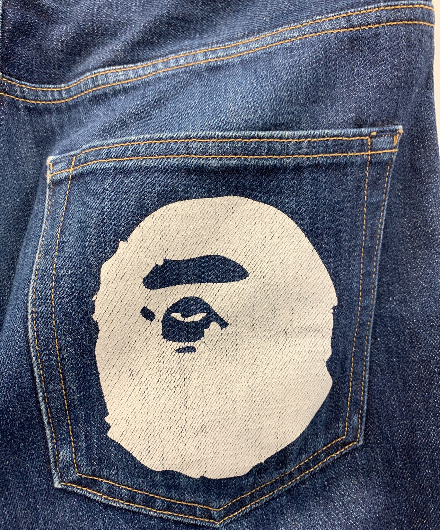 中古・古着通販】A BATHING APE (ア ベイシング エイプ) デニムパンツ