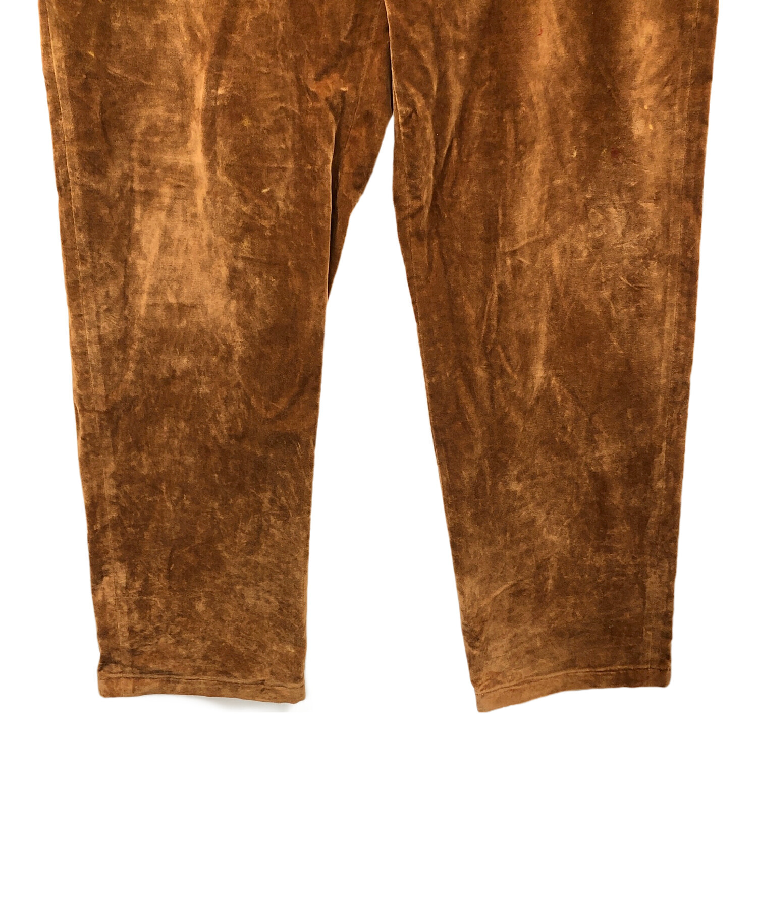 中古・古着通販】SUPREME (シュプリーム) ベロアワークパンツ Velvet