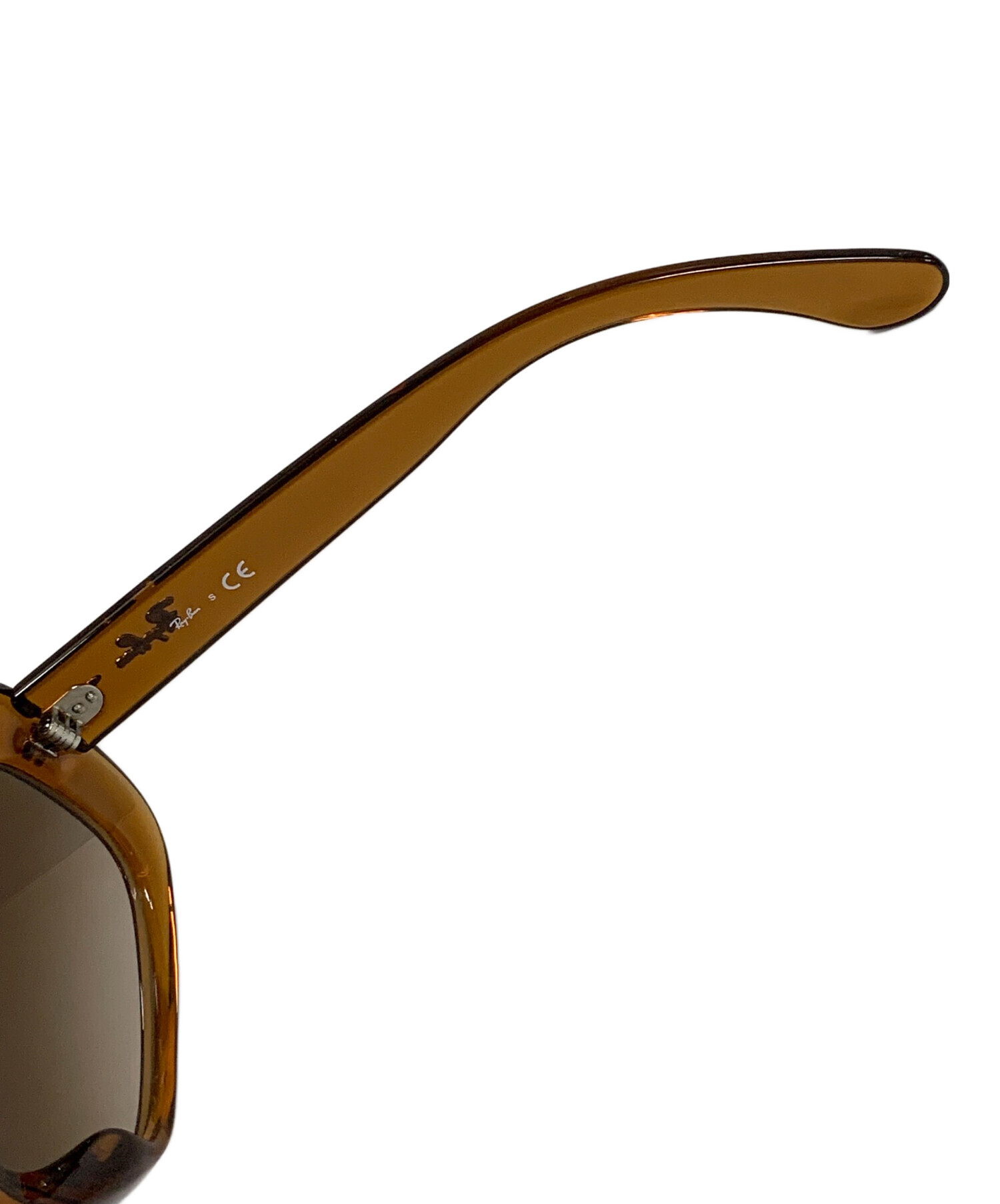 Ray-Ban レイバン サングラス - ベージュx茶 【古着】【中古】 Ray-Ban - Ray-Ban レイバン サングラス ベージュ 【古着】【中古