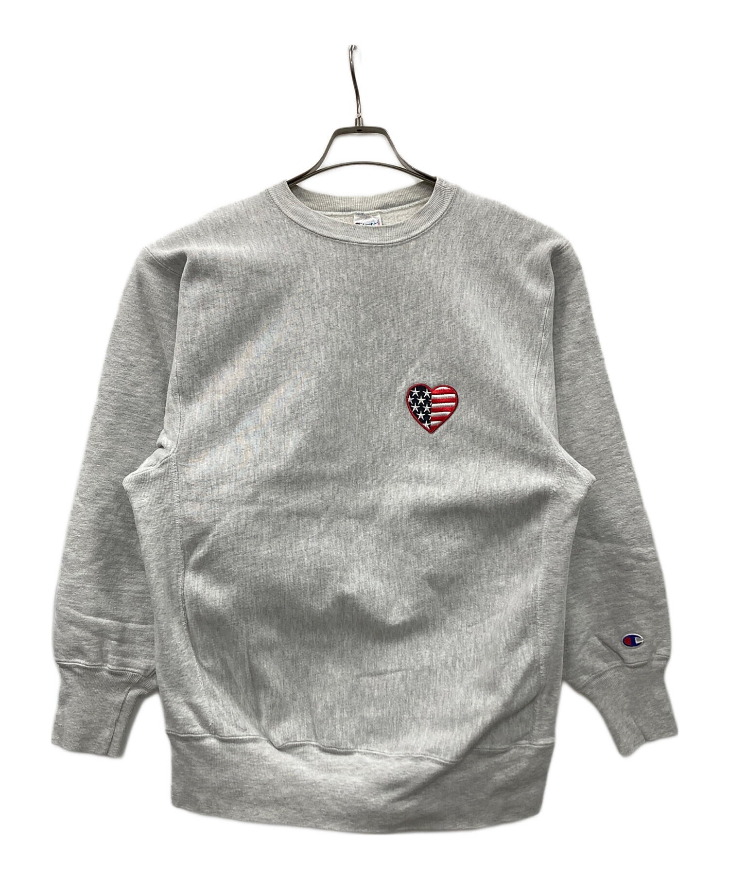 チャンピオン　スウェット/リバースウィーブ　90‘s　グレー(霜降り)　XL 中古・古着通販】Champion (チャンピオン) 90s リバースウィーブ