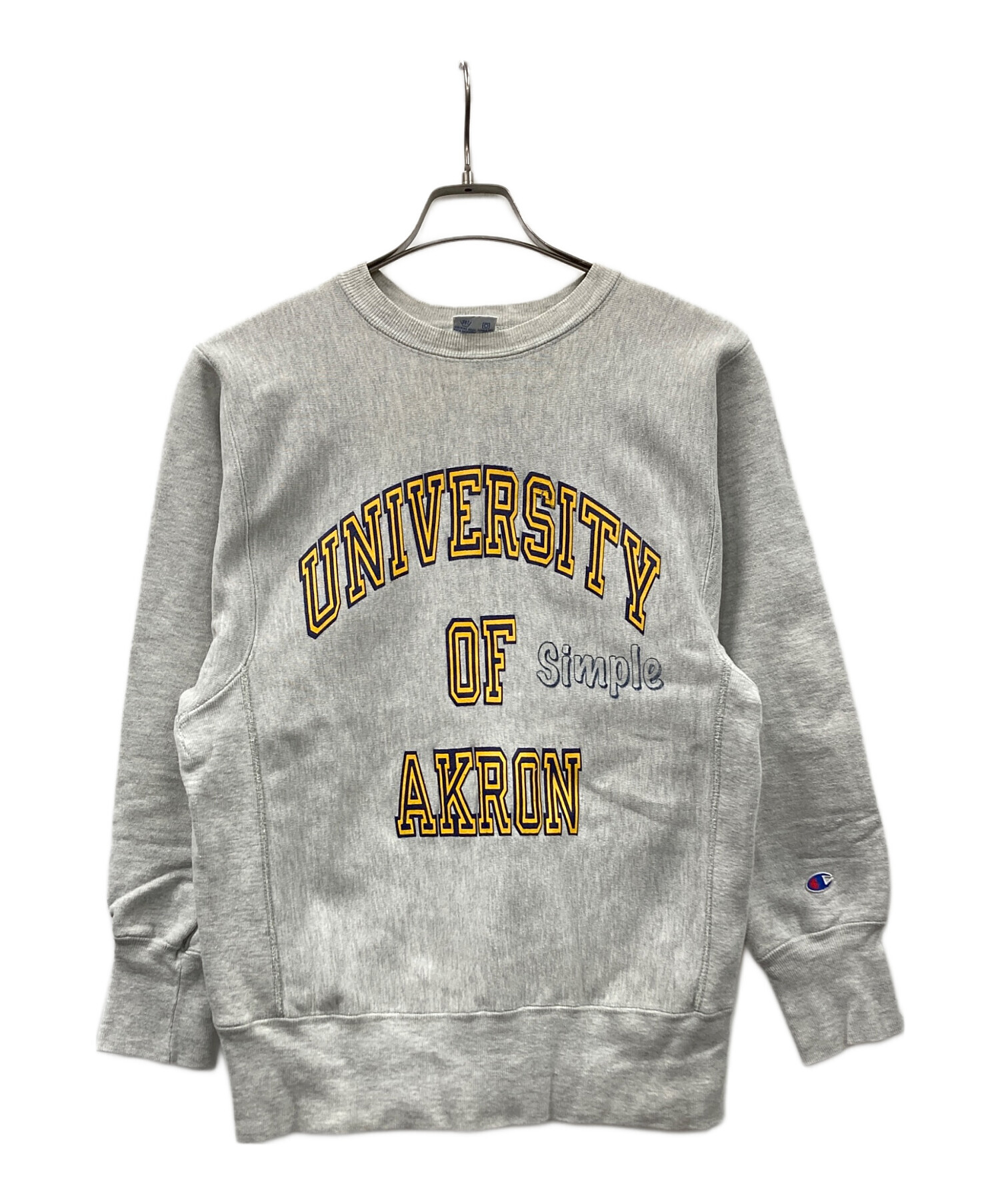 美品 90s Champion Reverse Weave シルバーグレー M 中古・古着通販】Champion (チャンピオン) 90s リバースウィーブ