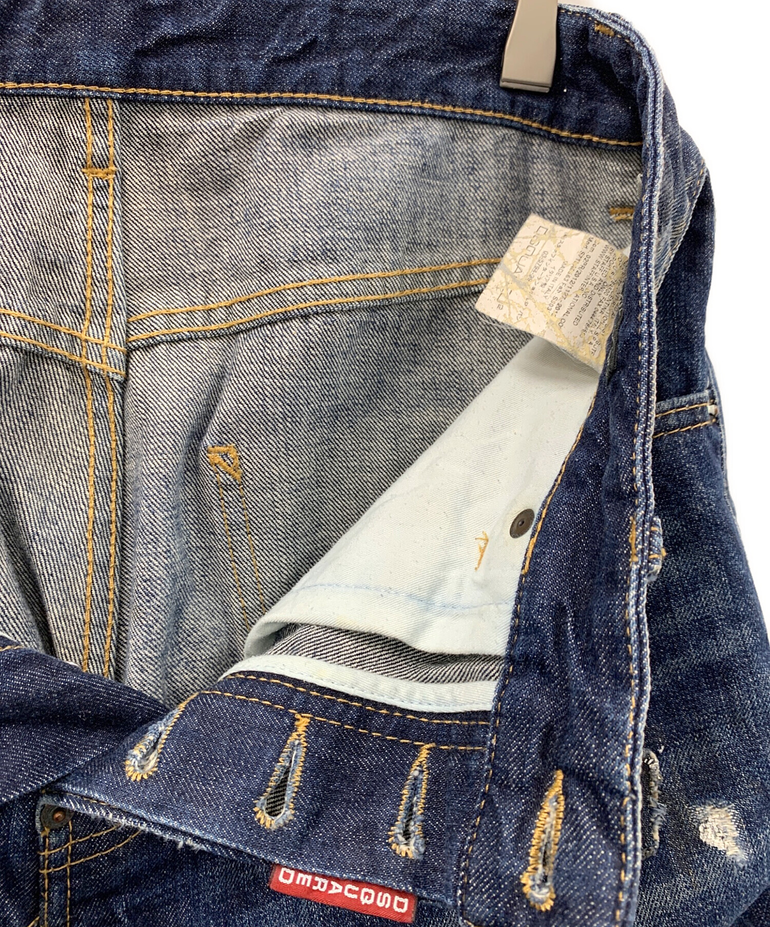 中古・古着通販】DSQUARED2 (ディースクエアード) デニムパンツ 12AW