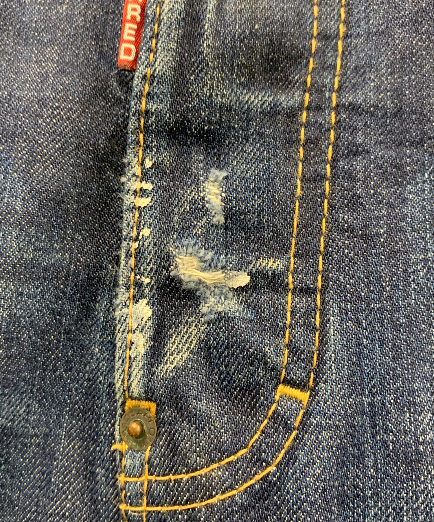 中古・古着通販】DSQUARED2 (ディースクエアード) デニムパンツ 12AW