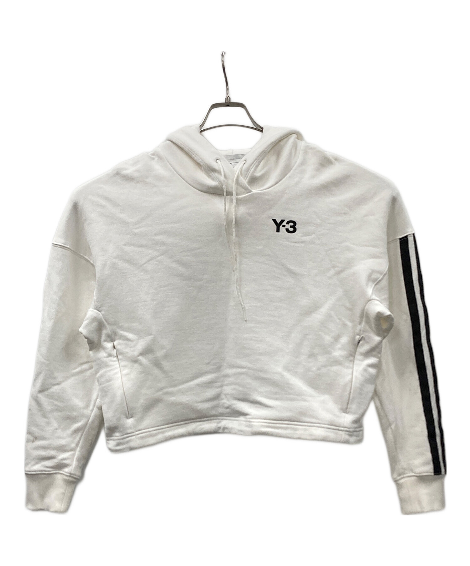 中古・古着通販】Y-3 (ワイスリー) パーカー ホワイト サイズ:XS