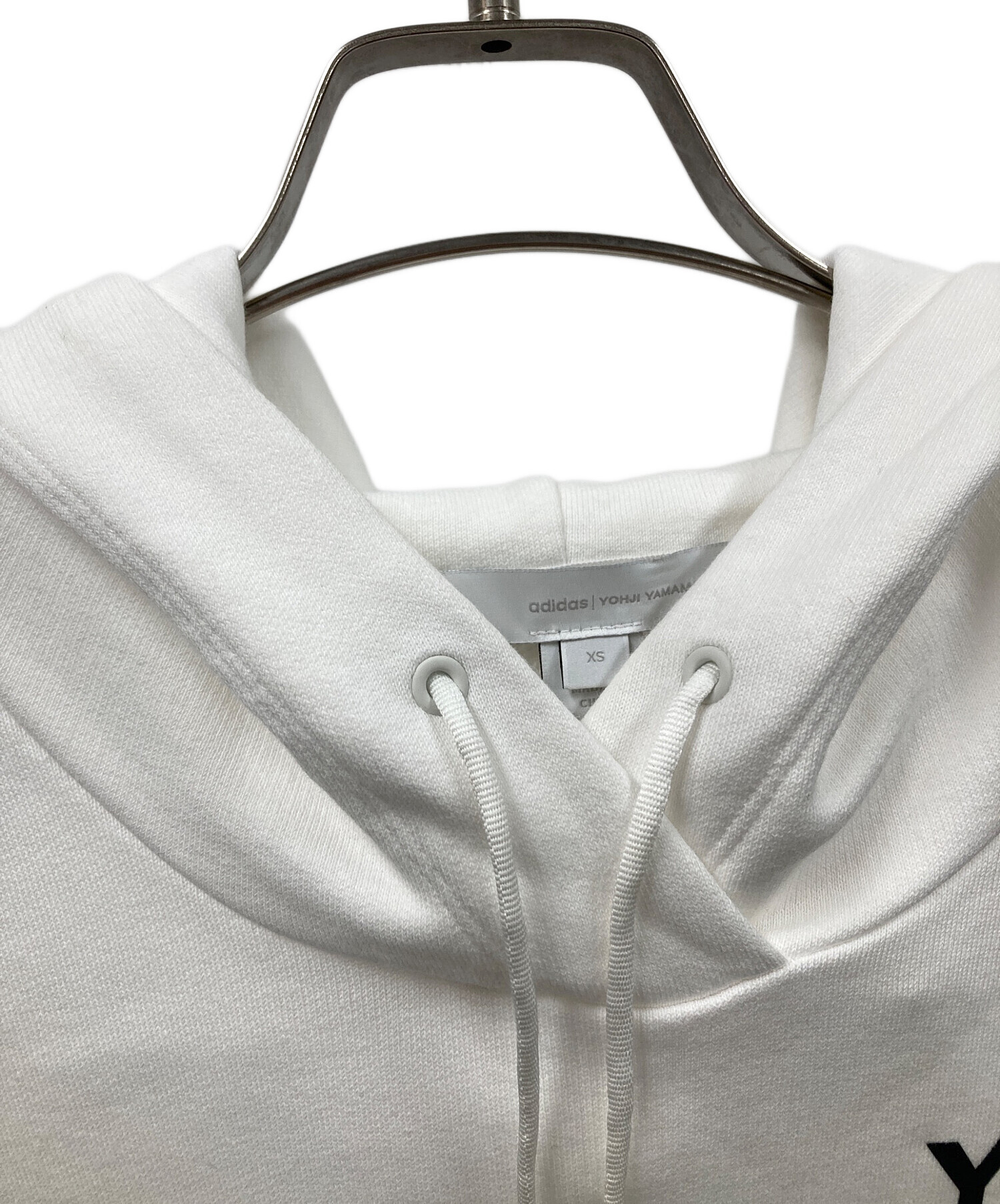 中古・古着通販】Y-3 (ワイスリー) パーカー ホワイト サイズ:XS
