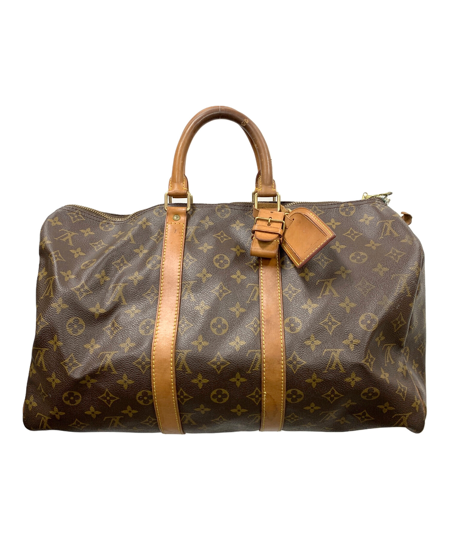 Louis Vuitton キーポル 45ボストンバッグ モノグラム 中古・古着通販】LOUIS VUITTON (ルイ ヴィトン) ボストンバッグ