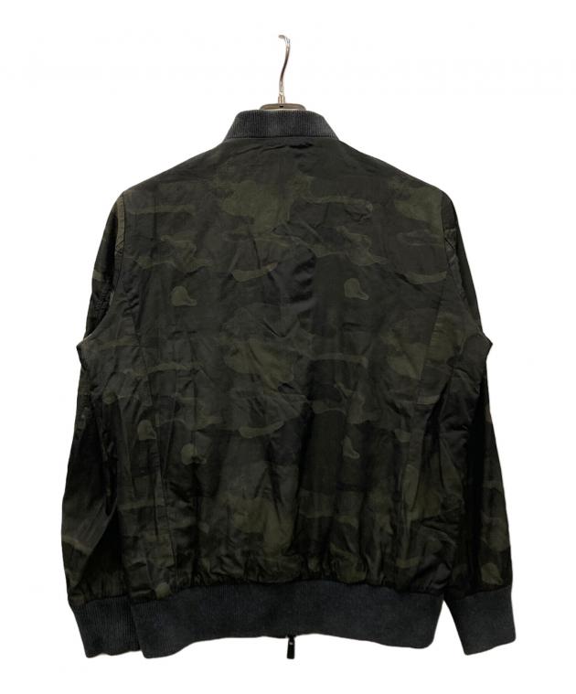 希少サイズ4 TATRAS ブルゾン　リバーシブル　カモ柄　ナイロン　グレー 希少サイズ4 TATRAS ブルゾン リバーシブル カモ柄 ナイロン グレー