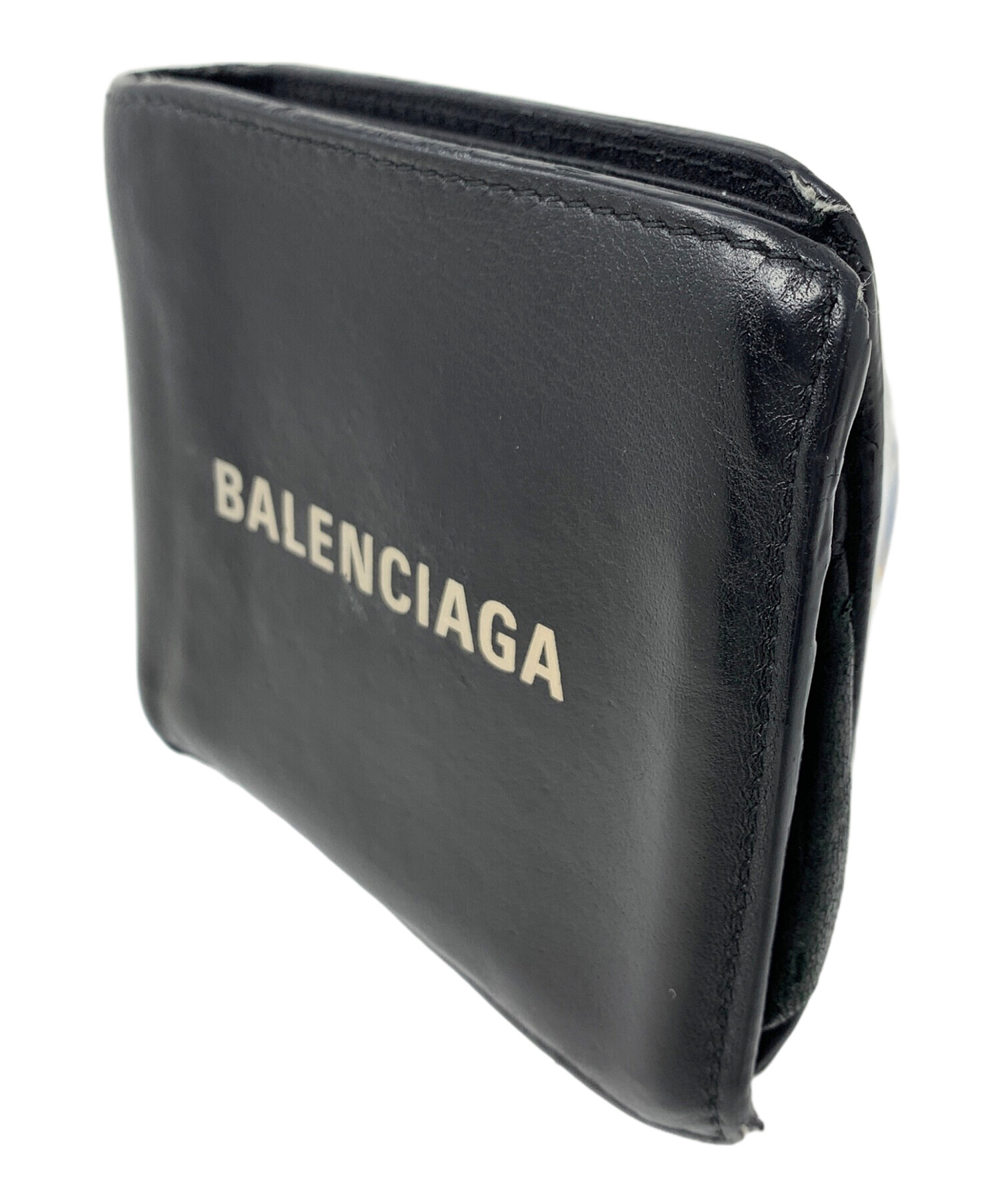 中古・古着通販】BALENCIAGA (バレンシアガ) 2つ折り財布 Everyday