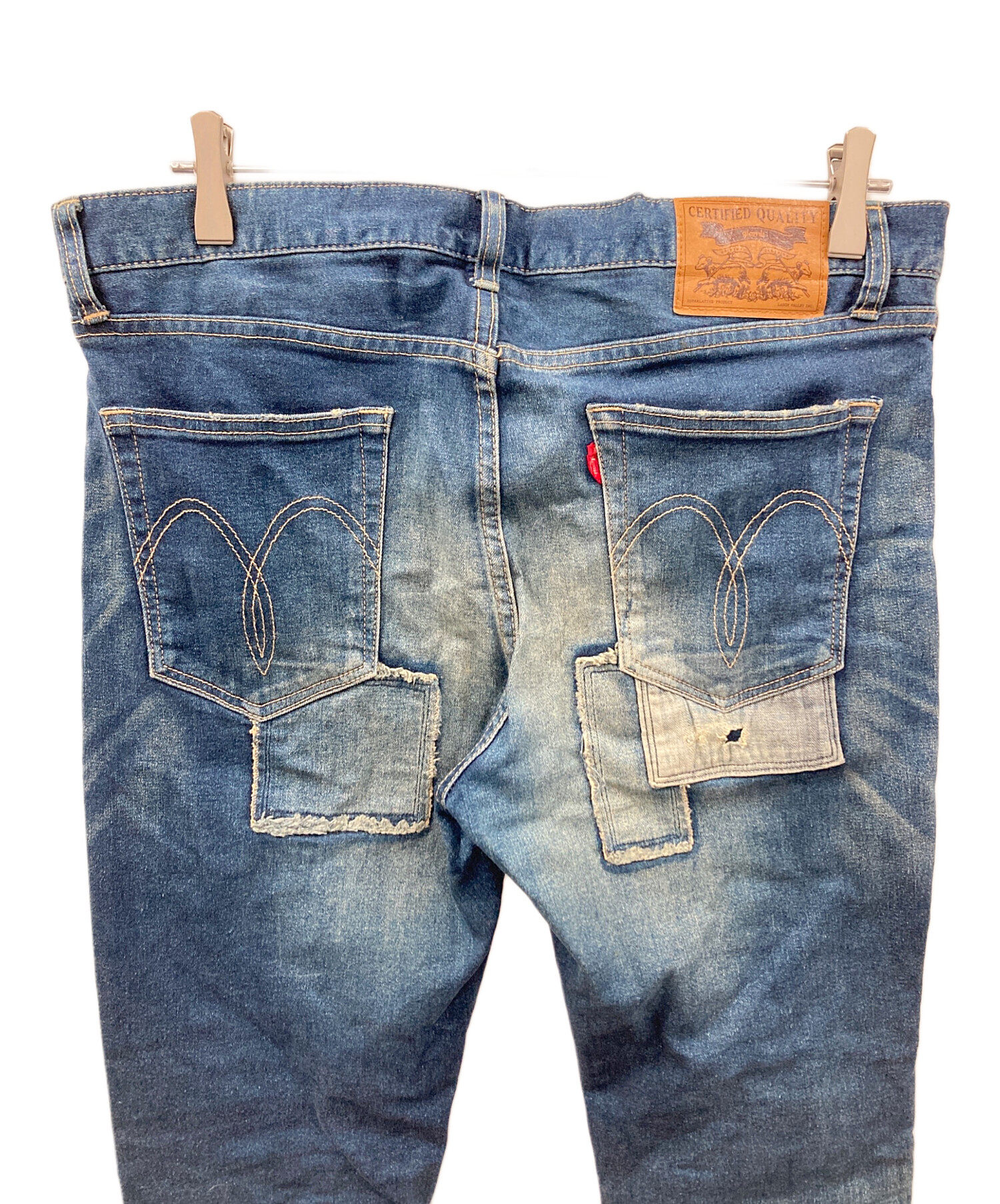 中古・古着通販】glamb (グラム) スキニーデニムパンツ Unplugged 