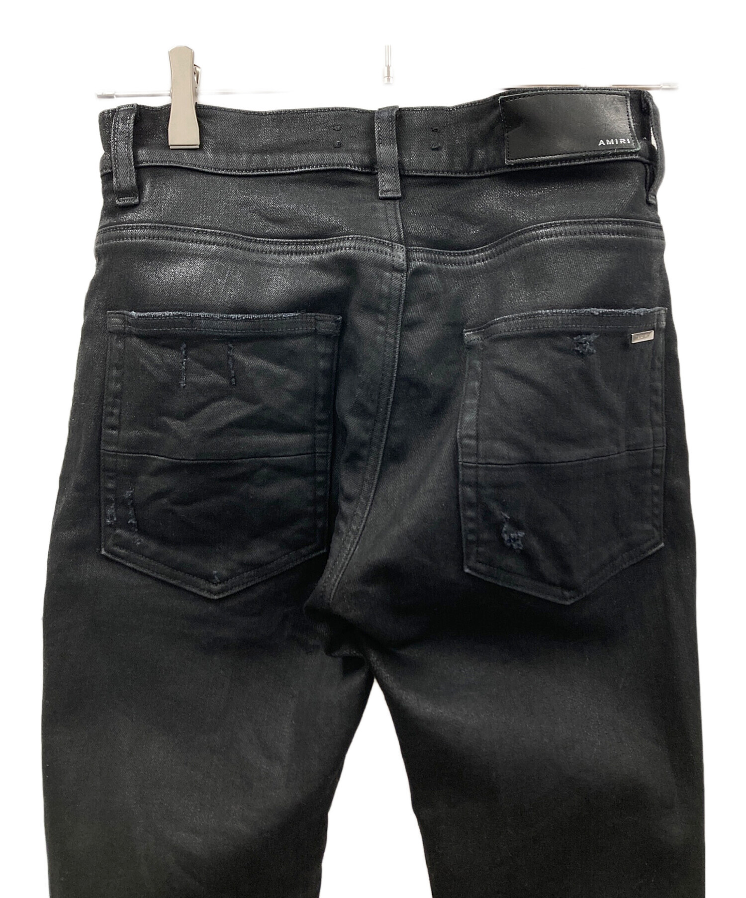 中古・古着通販】AMIRI (アミリ) スキニーデニムパンツ ブラック