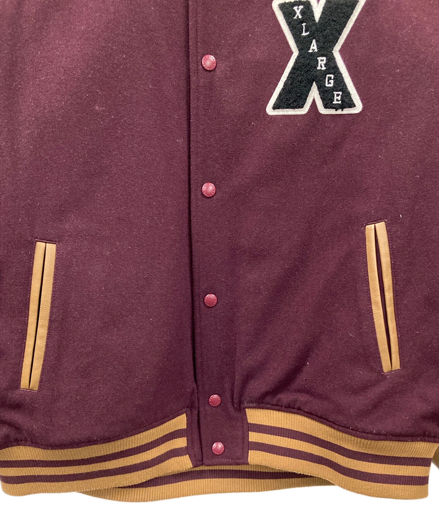 中古・古着通販】X-LARGE (エクストララージ) スタジャン OG VARSITY
