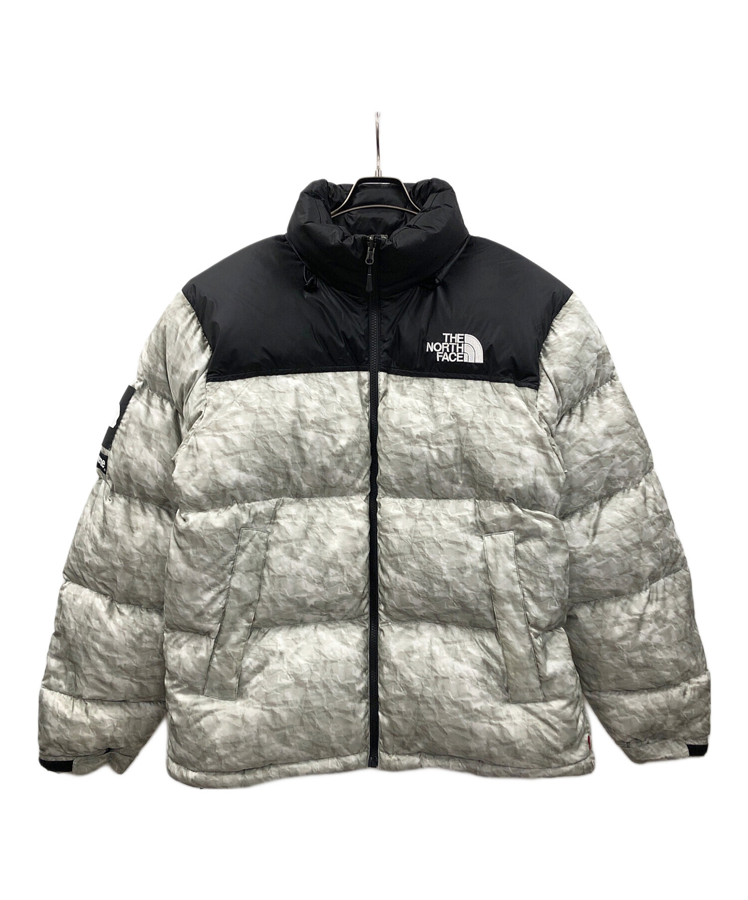 ジャケット・アウター Supreme North Face Paper Print Nuptse L 中古・古着通販】SUPREME (シュプリーム) THE NORTH FACE (ザ ノース