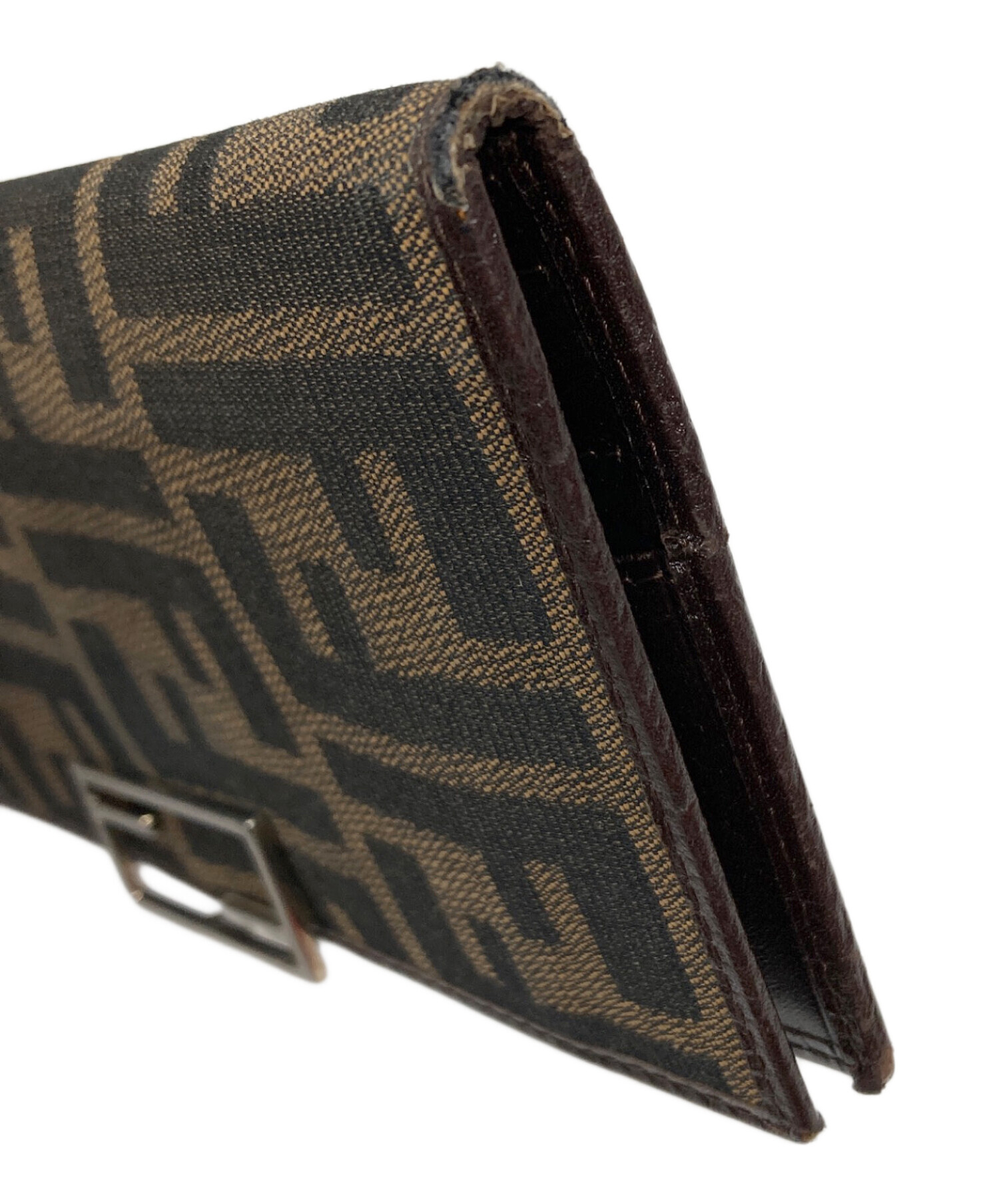 中古・古着通販】FENDI (フェンディ) 長財布 ズッカ サイズ:実寸サイズ 