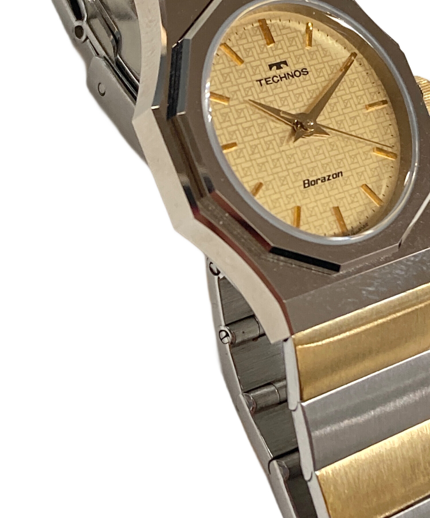 TECHNOS クォーツ時計 ヴィンテージ品　タグ付き未使用品 中古・古着通販】TECHNOS (テクノス) 腕時計 クォーツ ゴールド サイズ