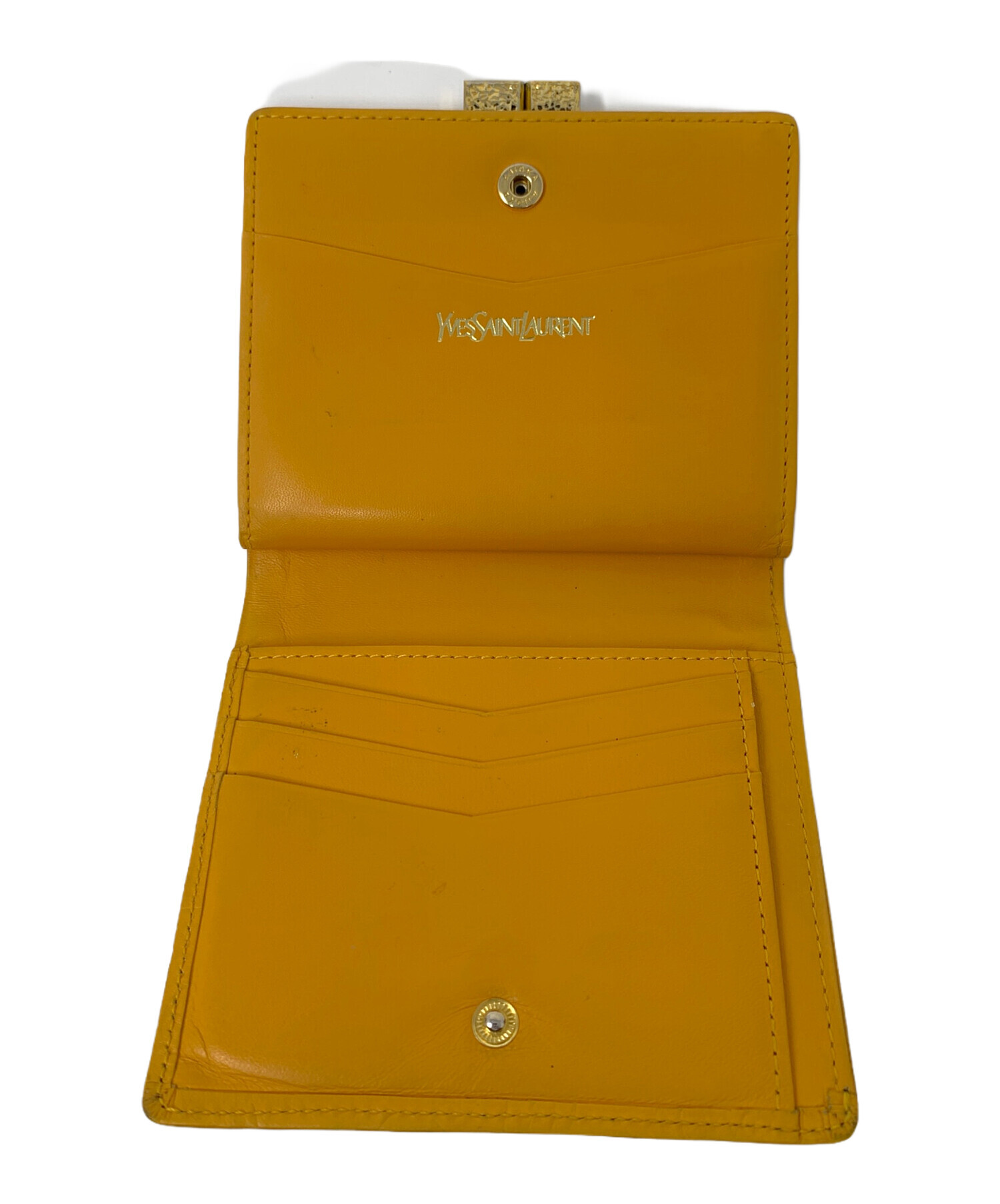 中古・古着通販】Yves Saint Laurent (イヴサンローラン) 2つ折り財布