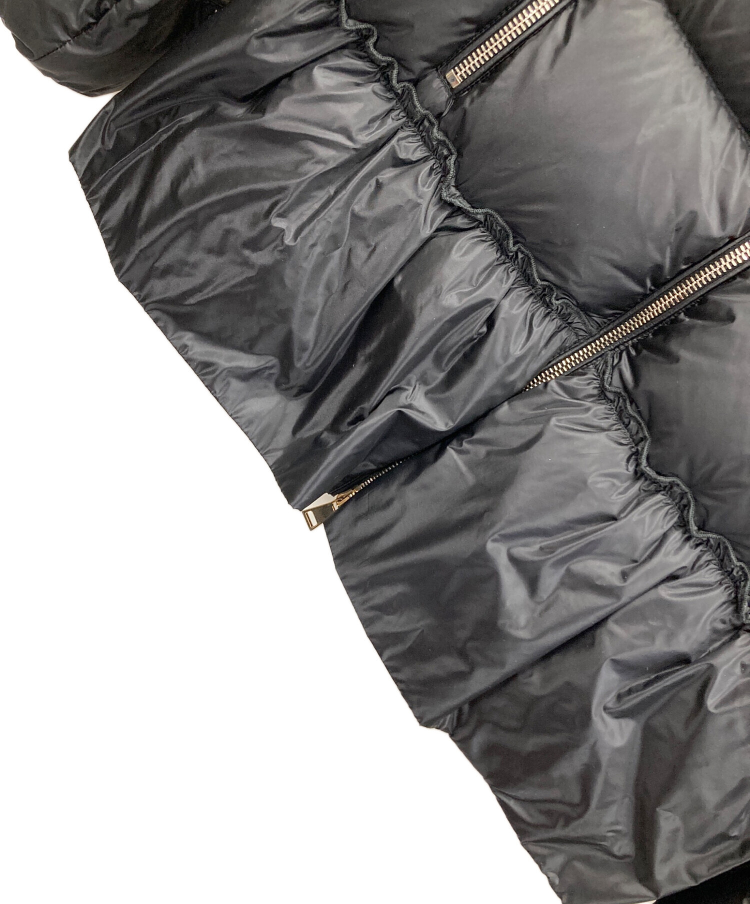 中古・古着通販】MONCLER (モンクレール) ダウンジャケット ブラック 