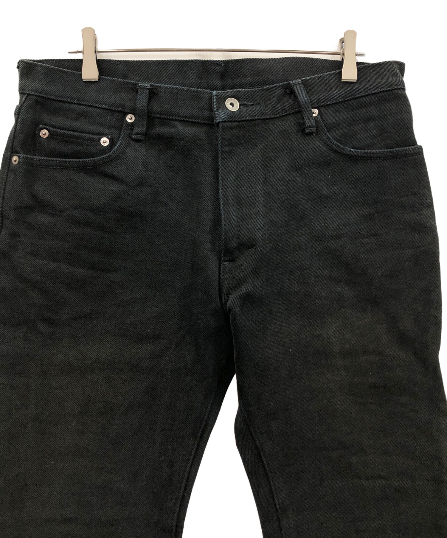 中古・古着通販】IRON HEART (アイアンハート) ブラックジーンズ 21oz