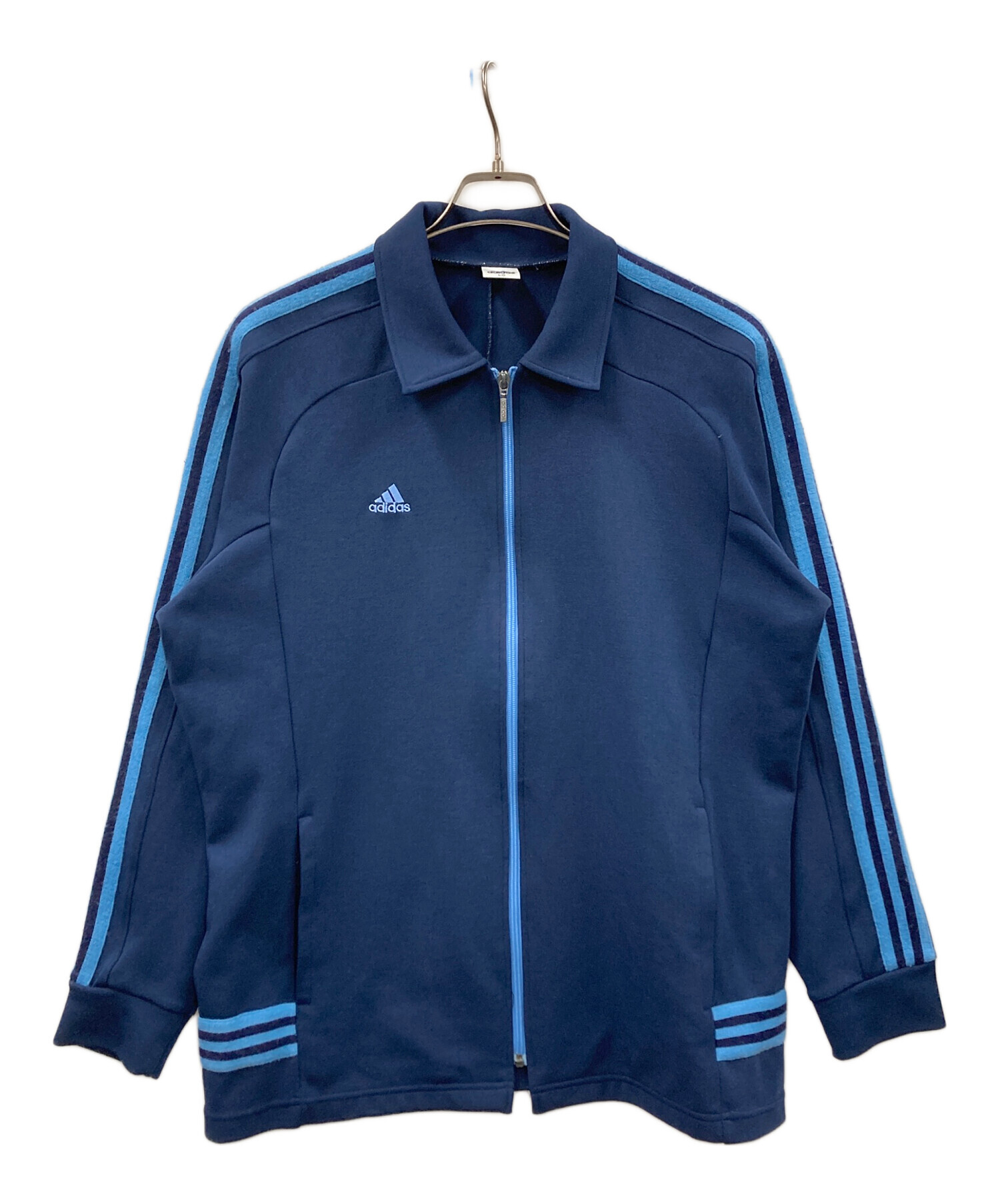 adidas ATP 復刻　トラックジャケット　ネイビー アディダス トラックジャケット 刺繍ロゴ 紺色 ATP復刻 ネイビー