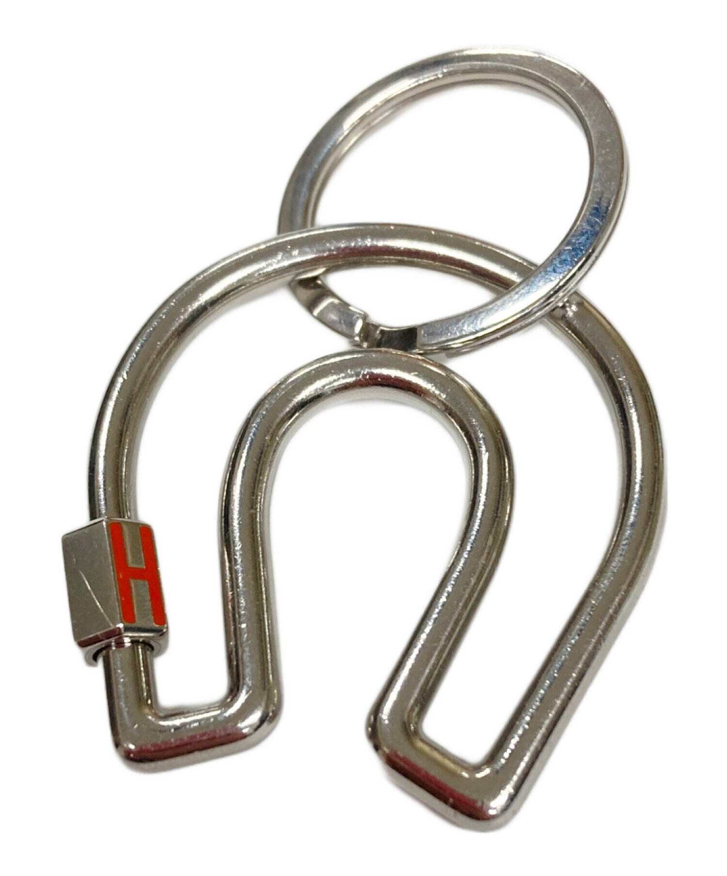 中古・古着通販】HERMES (エルメス) フェールアシュヴァル キーリング 