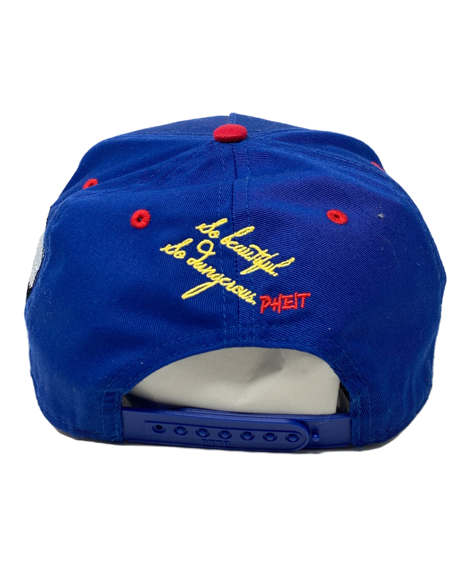 中古・古着通販】otto (オットー) キャップ レッド×ブルー サイズ:実寸