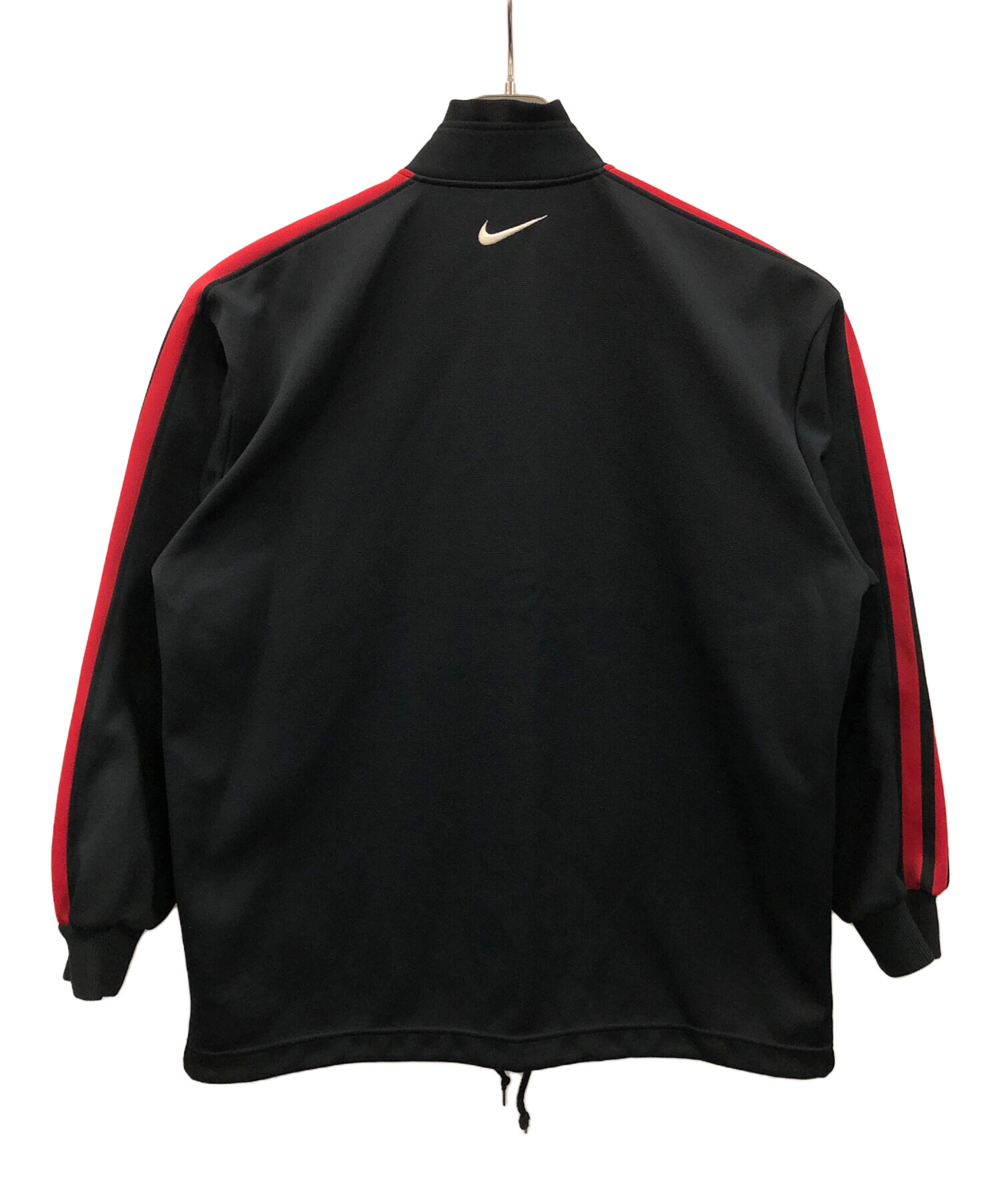 中古・古着通販】NIKE (ナイキ) トラックジャケット ブラック×レッド