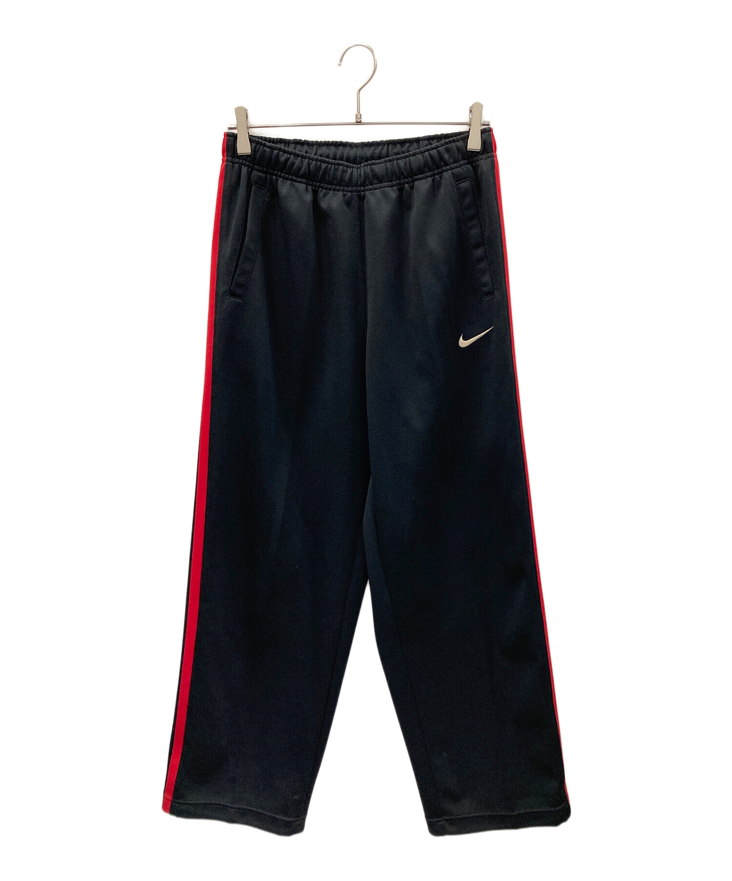 中古・古着通販】NIKE (ナイキ) トラックパンツ ブラック×レッド