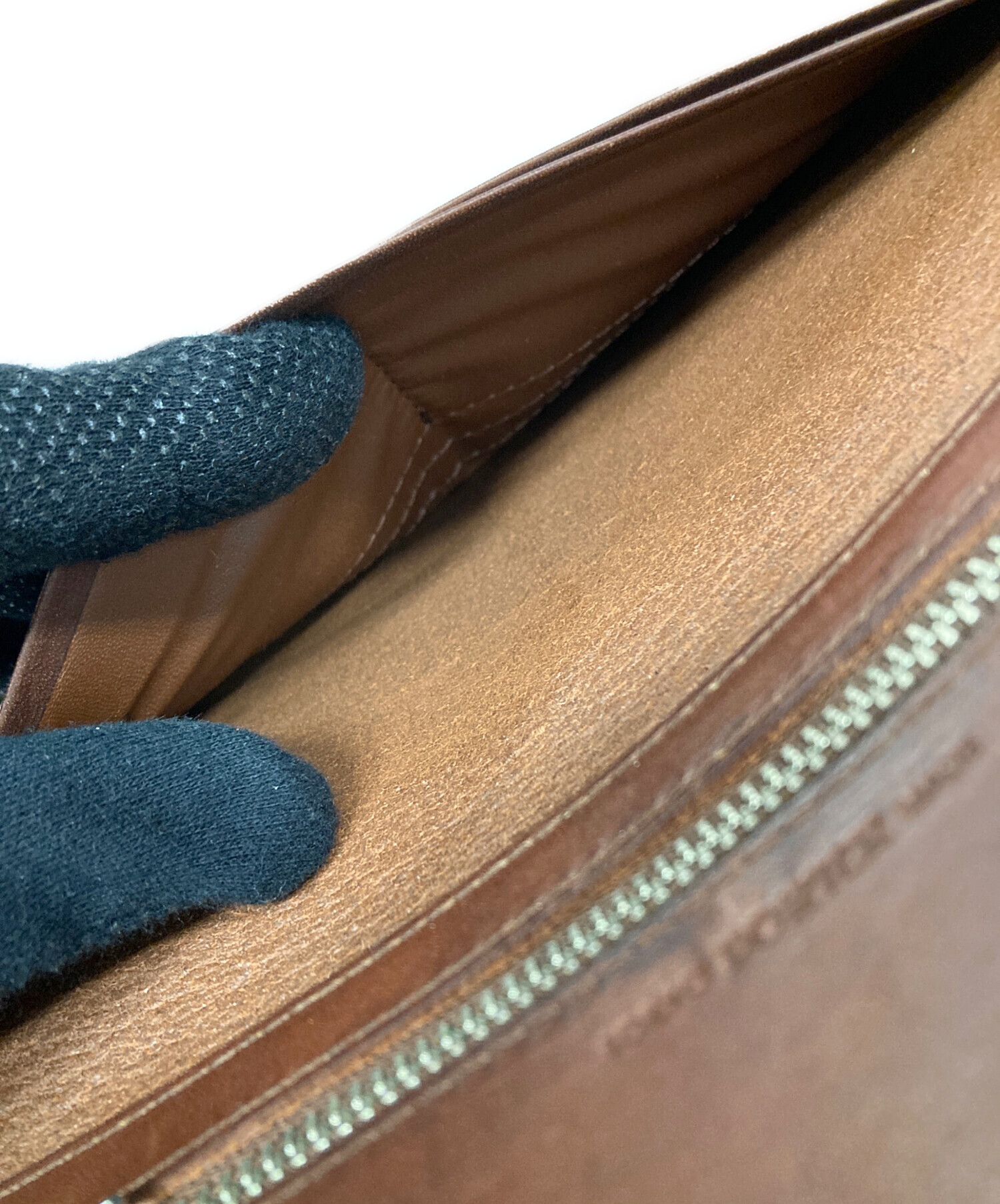 中古・古着通販】PORTER (ポーター) 長財布 ブラウン サイズ:実寸