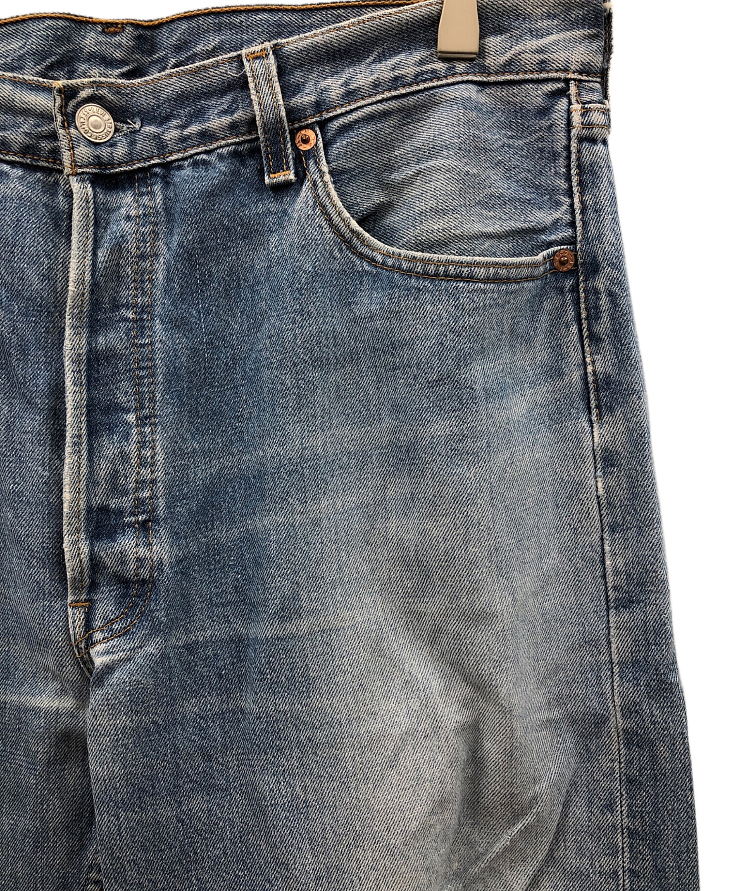 中古・古着通販】LEVI'S (リーバイス) デニムパンツ ブラック サイズ