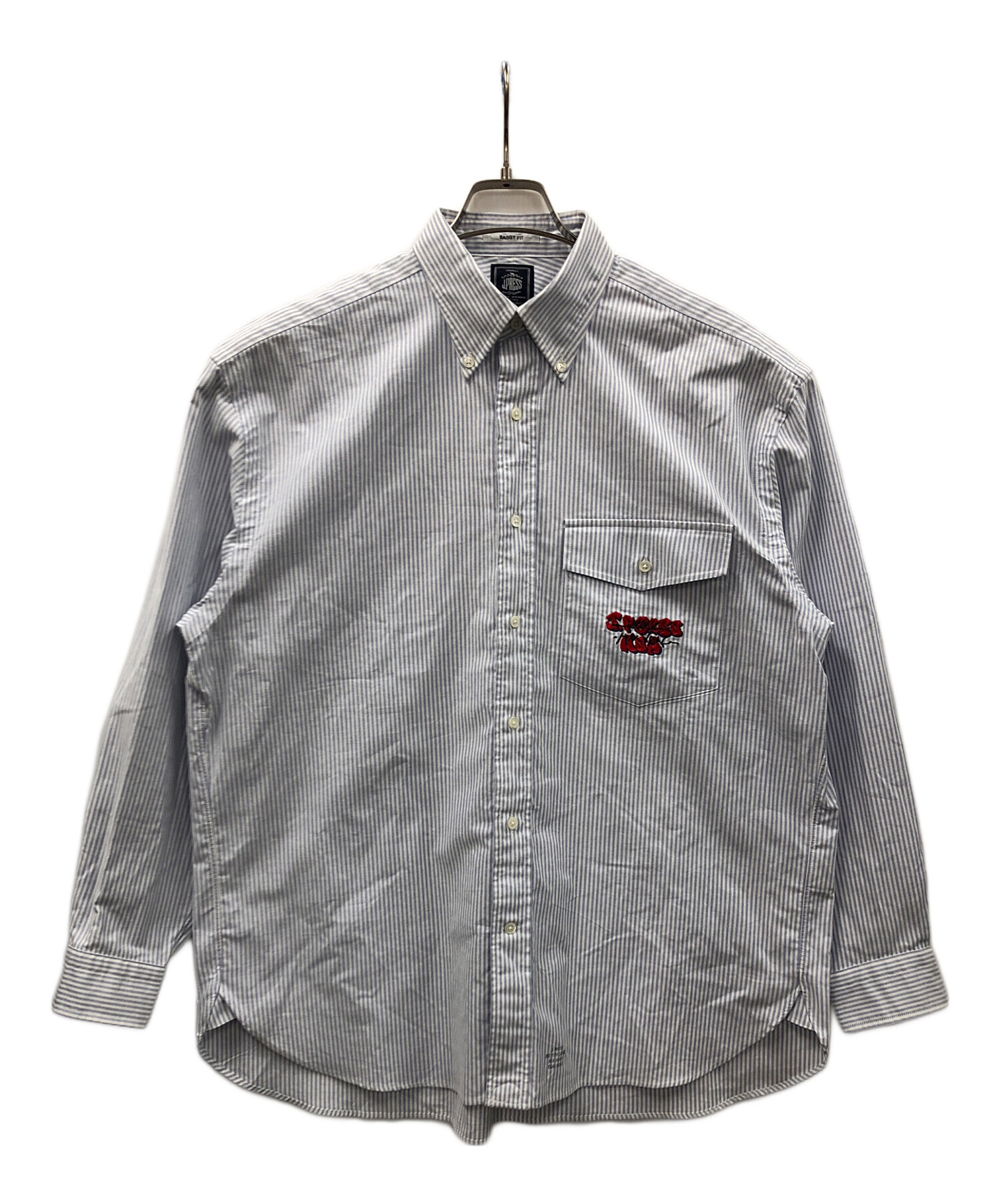 J.PRESSバンダナパッチワークオックスフォードシャツM(BAGGY FIT) 中古・古着通販】J.PRESS オックスフォードシャツ GRFFITI B.D. OXFORD