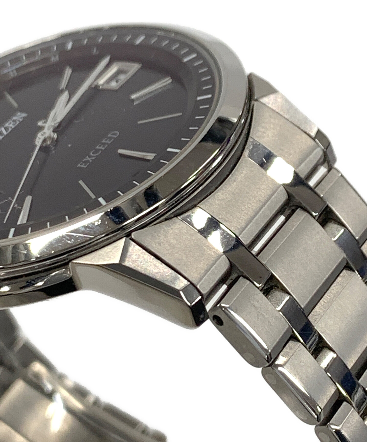 中古・古着通販】CITIZEN (シチズン) 腕時計 電波ソーラー エクシード