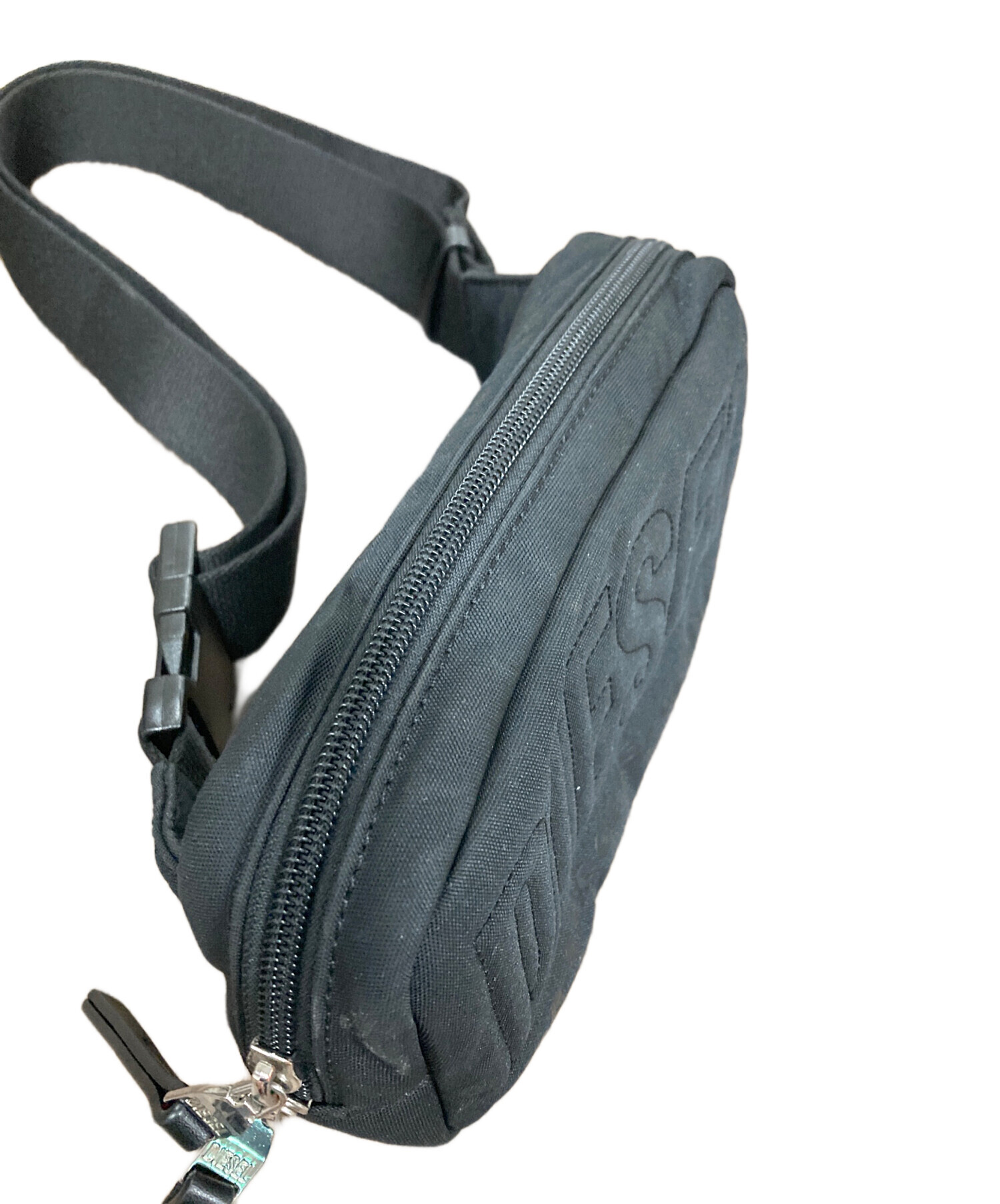 中古・古着通販】DIESEL (ディーゼル) ボディバッグ ブラック サイズ 