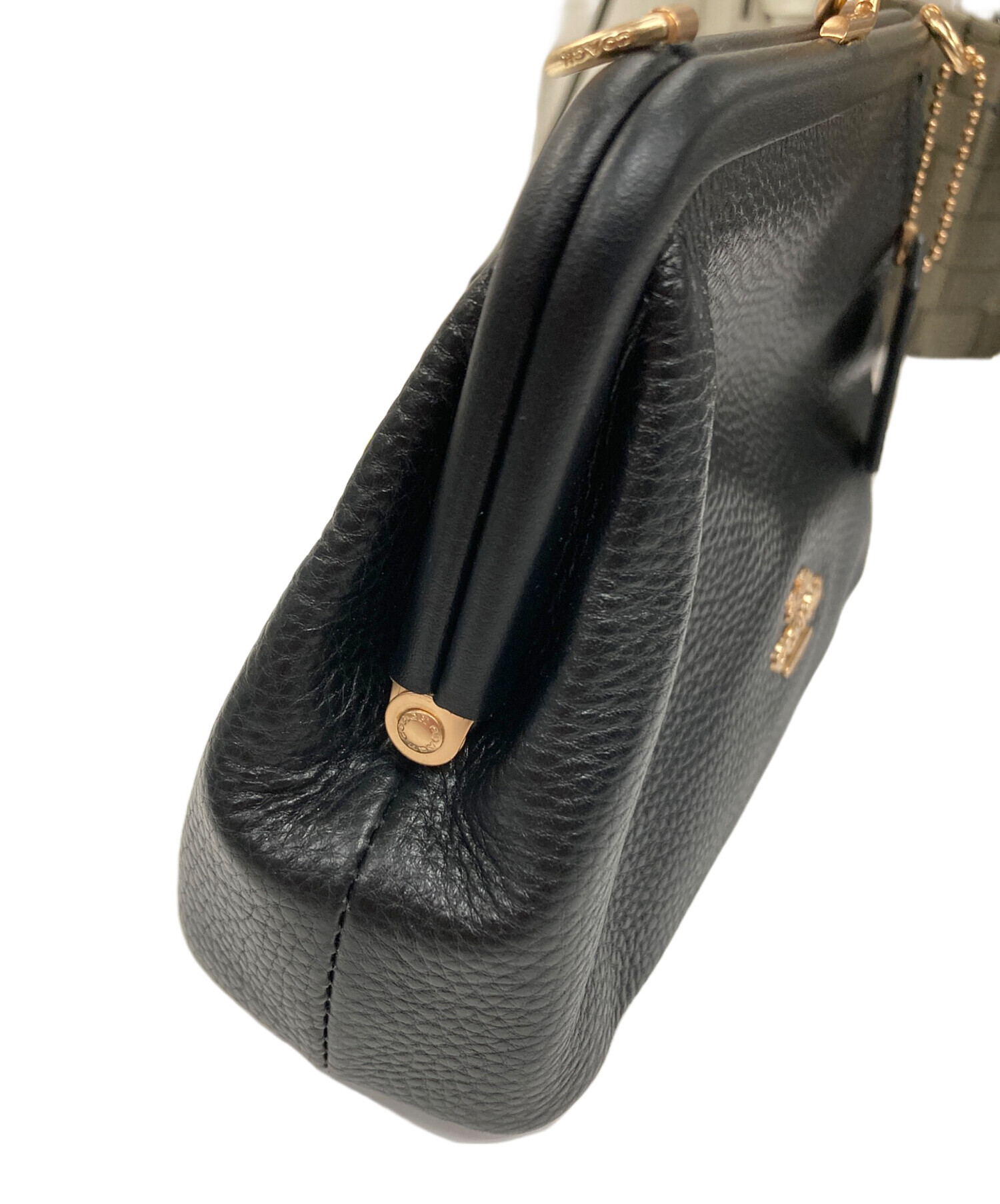 中古・古着通販】COACH (コーチ) ショルダーバッグ がま口タイプ