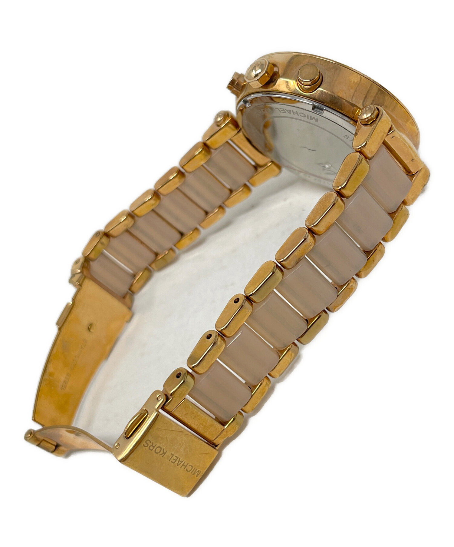中古・古着通販】MICHAEL KORS (マイケルコース) 腕時計 ローズ