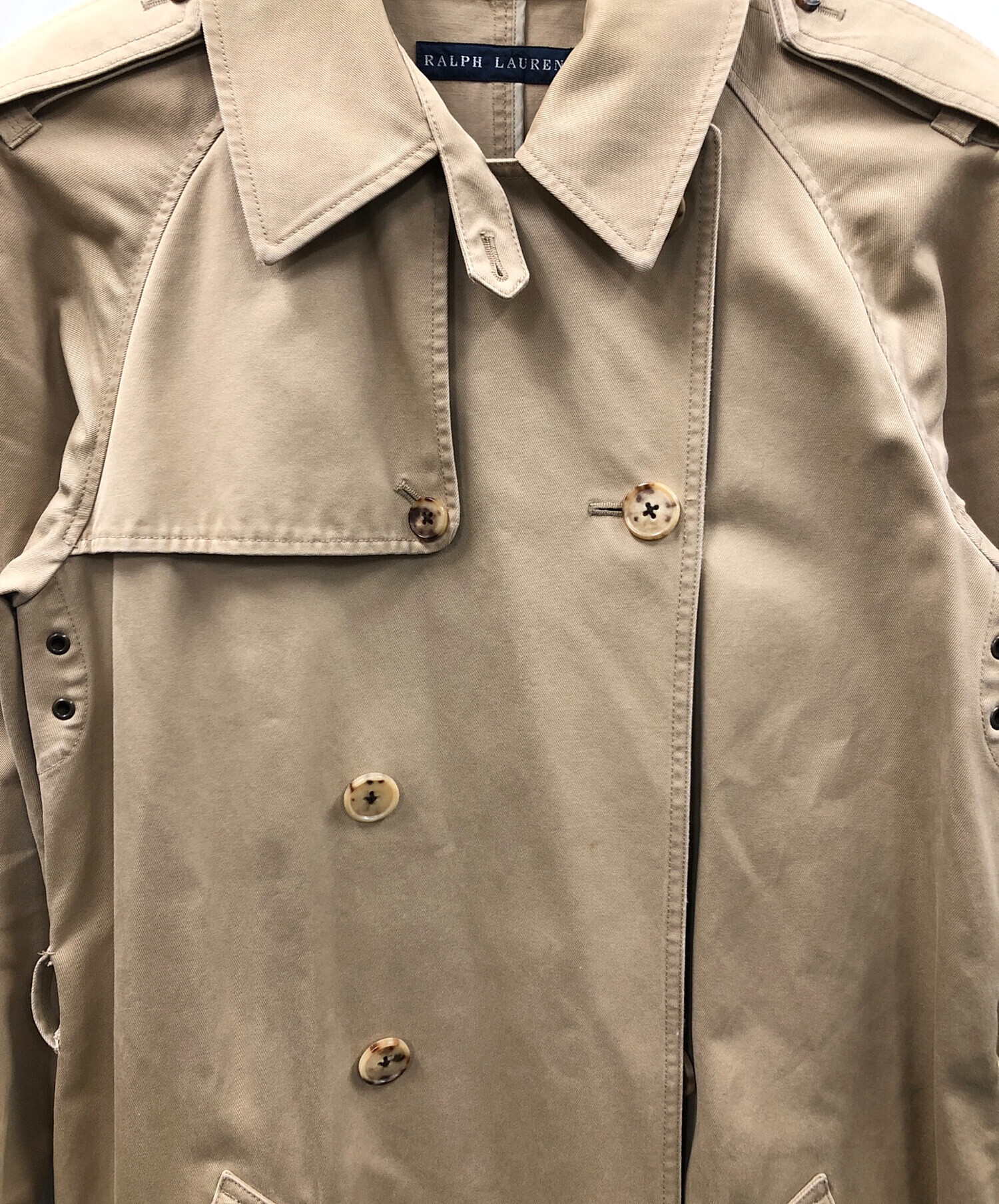 中古・古着通販】RALPH LAUREN (ラルフローレン) トレンチコート