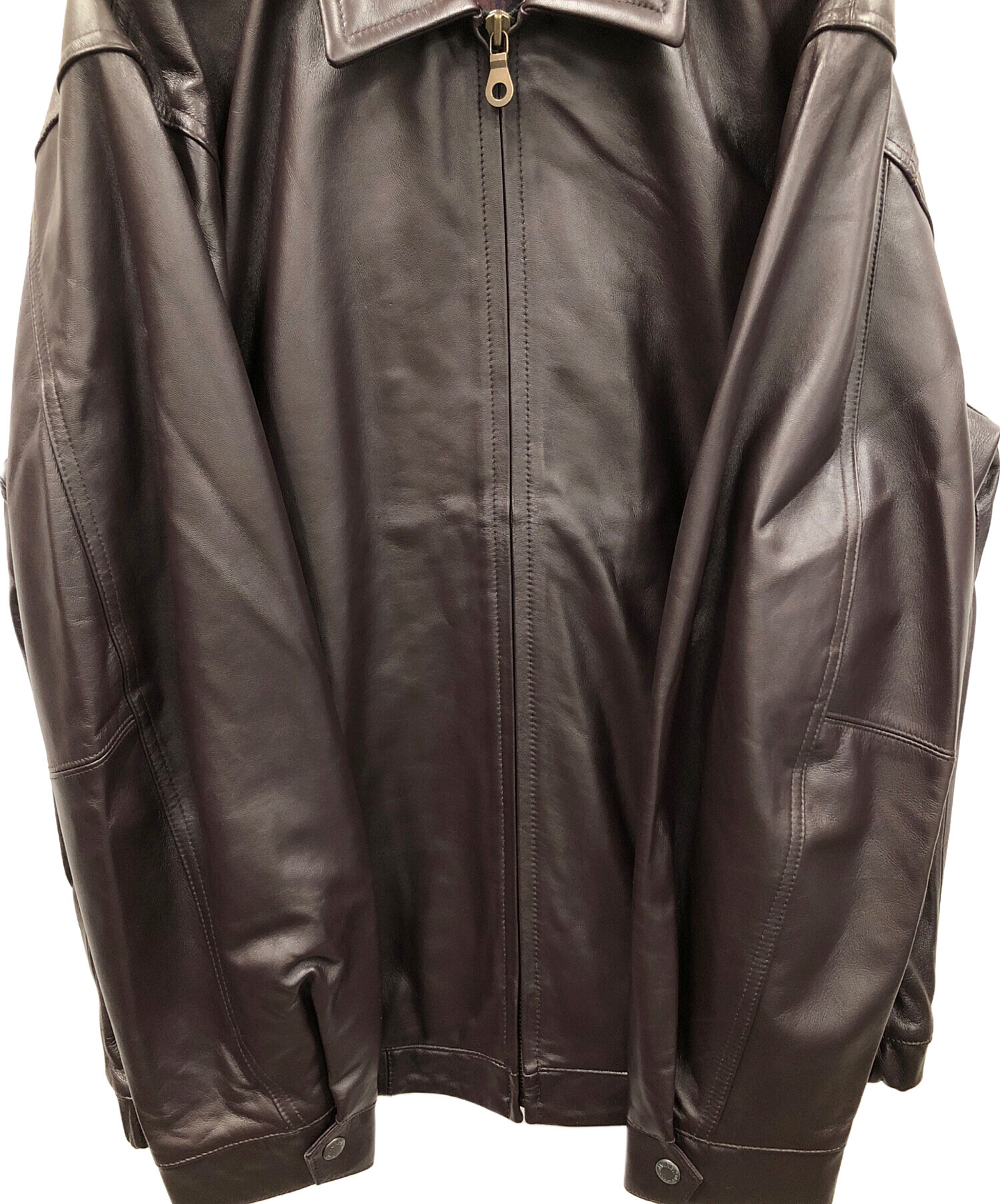 未使用級 大きいサイズ 2XL AVIREX スウィングトップ ジャケット 羊革 未使用級 大きいサイズ 2XL AVIREX スウィングトップ ジャケット 羊革