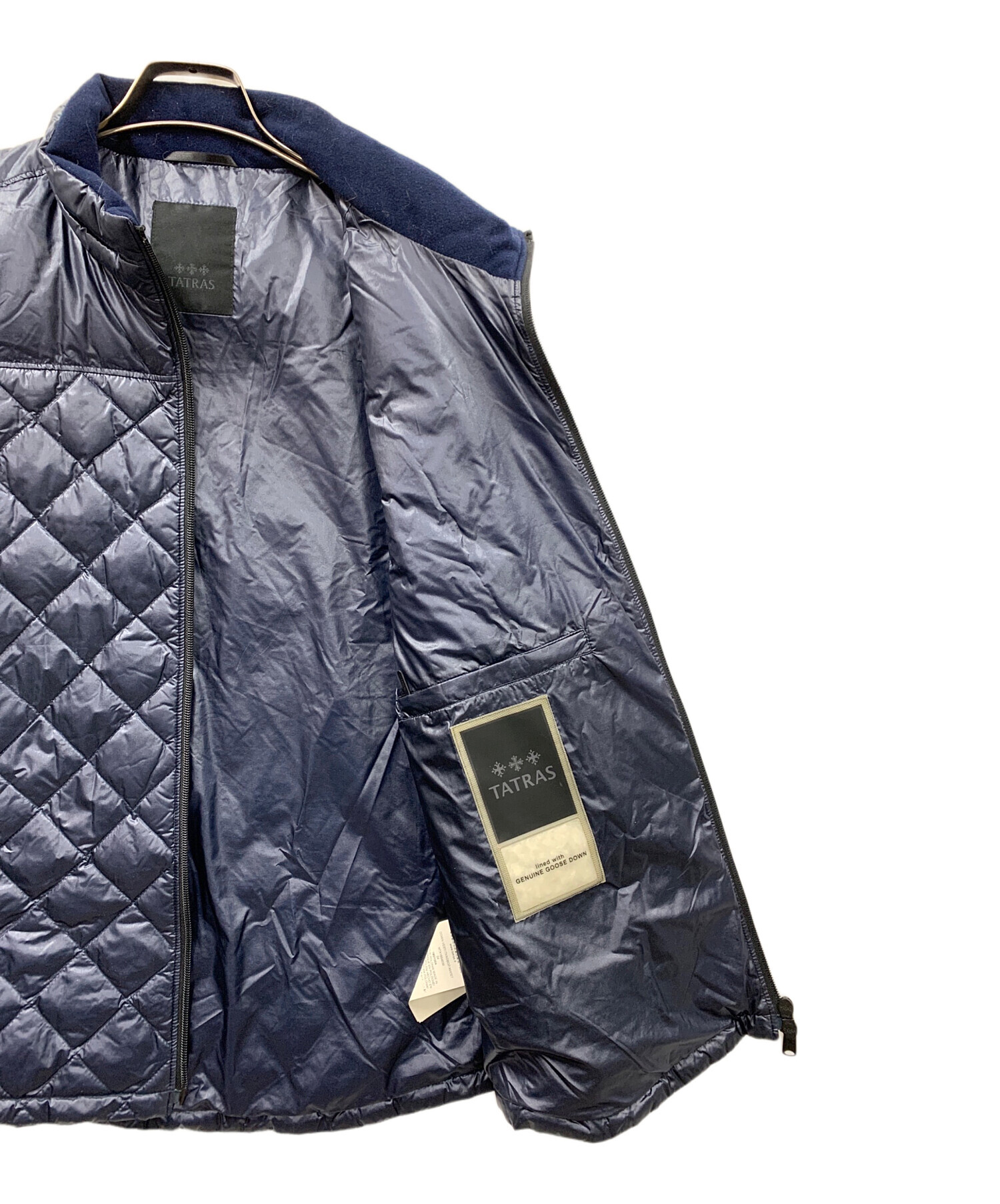 中古・古着通販】TATRAS (タトラス) キルティング ダウンベスト