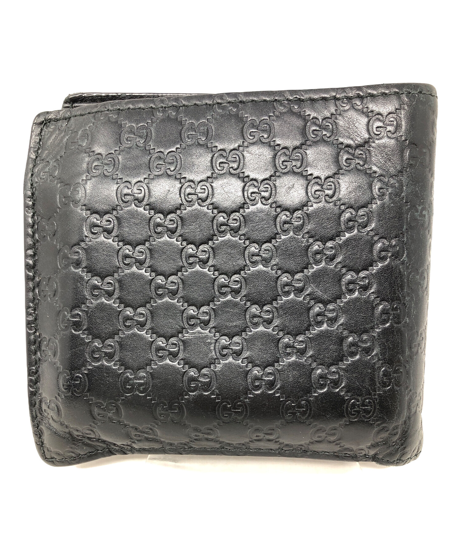 中古・古着通販】GUCCI (グッチ) 2つ折り財布 マイクログッチシマ