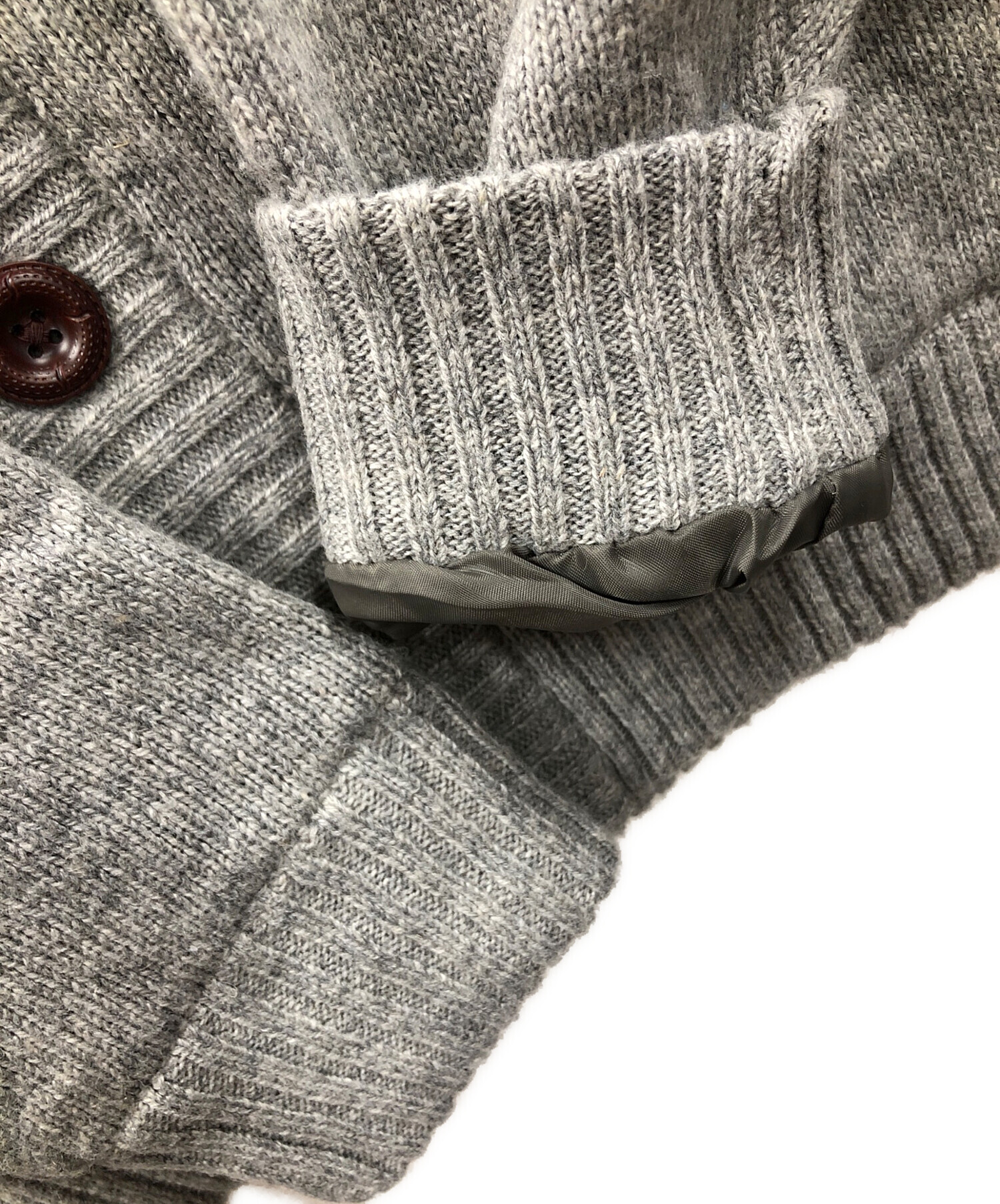 中古・古着通販】CROCODILE (クロコダイル) カーディガン ライトグレー