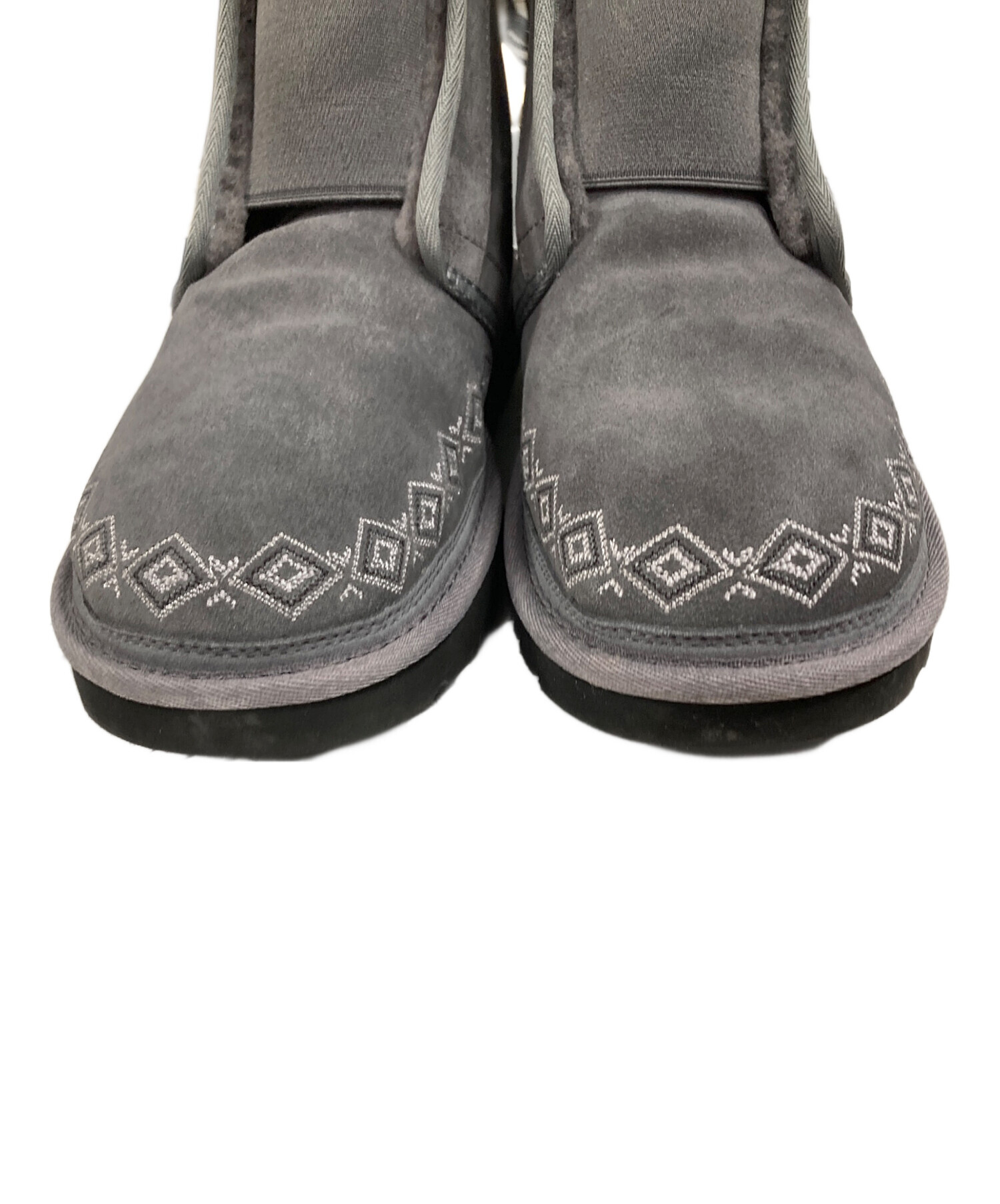 中古・古着通販】UGG (アグ) ムートンブーツ グレー サイズ:27cm