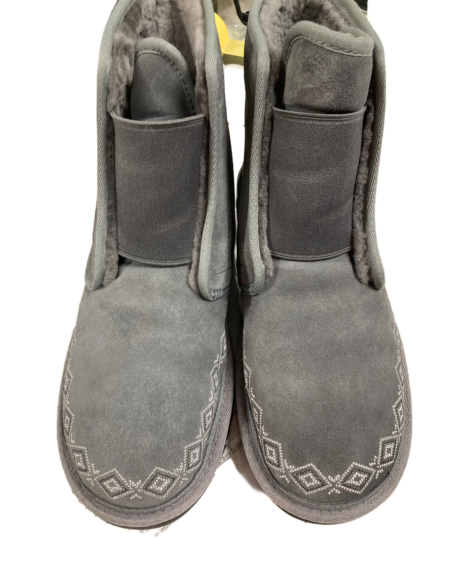 中古・古着通販】UGG (アグ) ムートンブーツ グレー サイズ:27cm