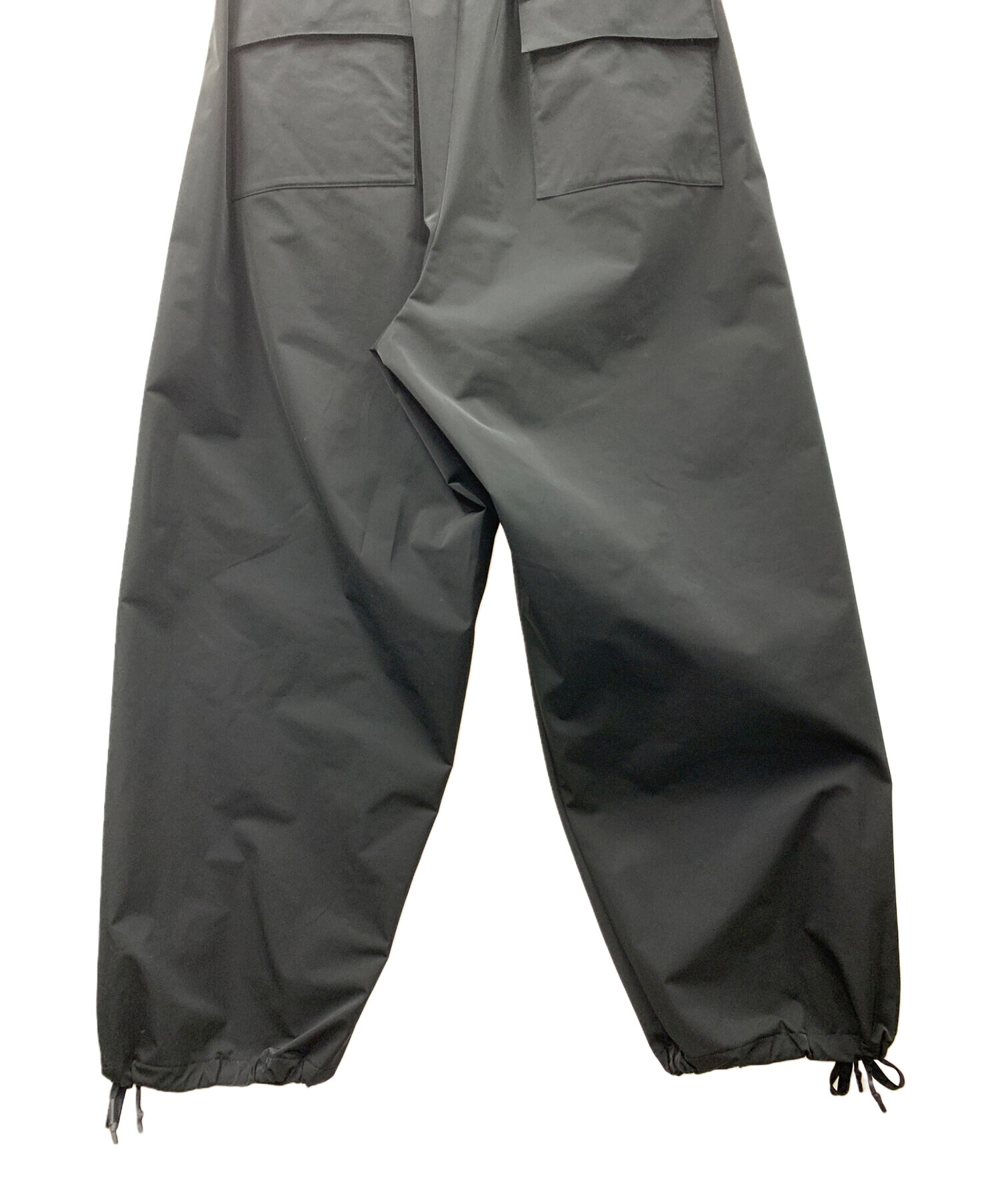 中古・古着通販】SU (ス) イージーパンツ ブラック サイズ:48 未使用品
