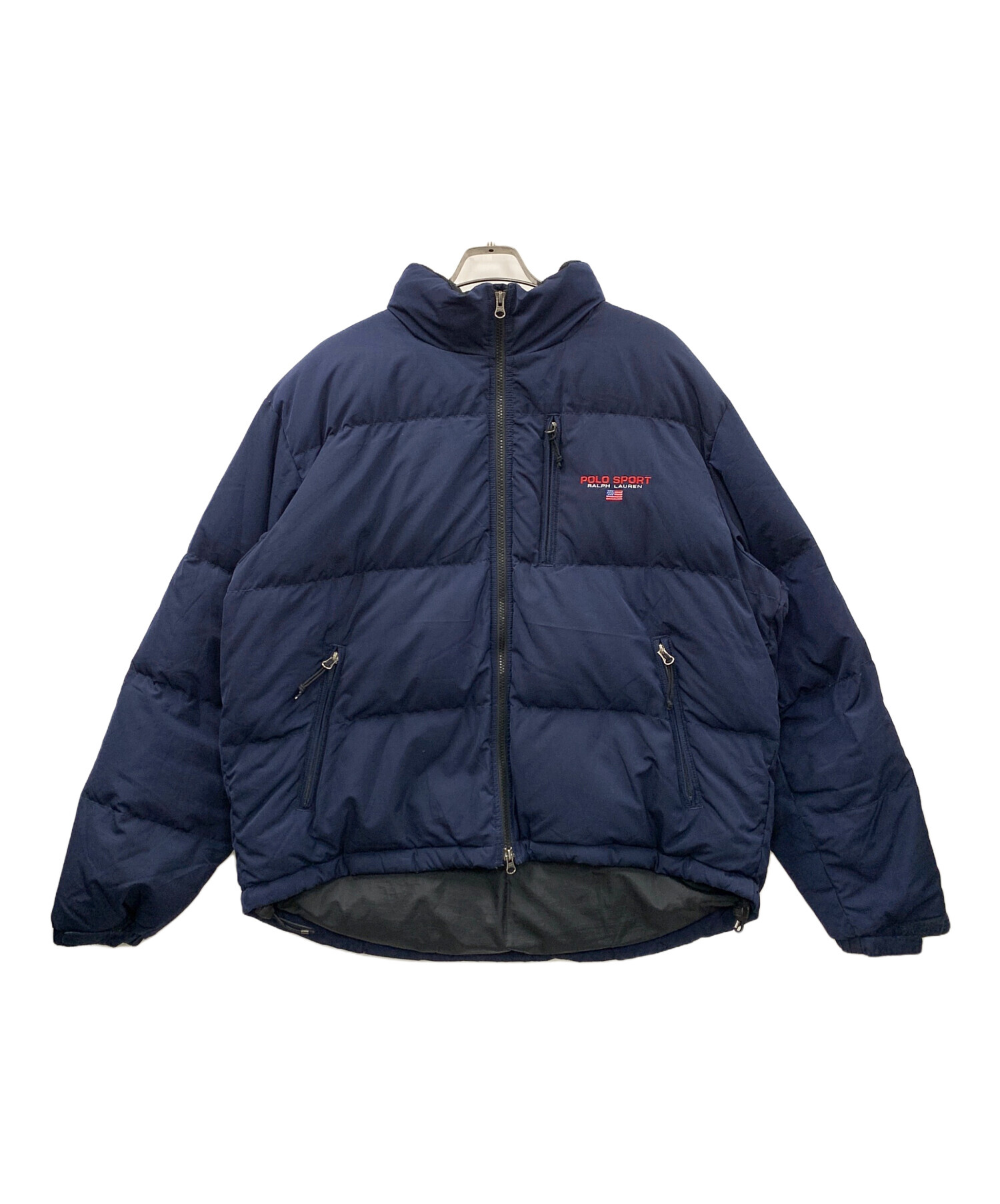 【希少】 Polo Sport ポロスポーツ ダウンジャケット 肉厚 ブルー POLO SPORT ポロスポーツ ダウンジャケット BLUE ブルー