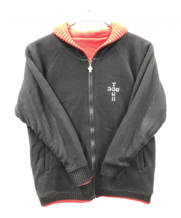 DOG TOWN WEB 未使用品 中古・古着通販】DOG TOWN (ドッグ タウン) ニットジャケット レッド
