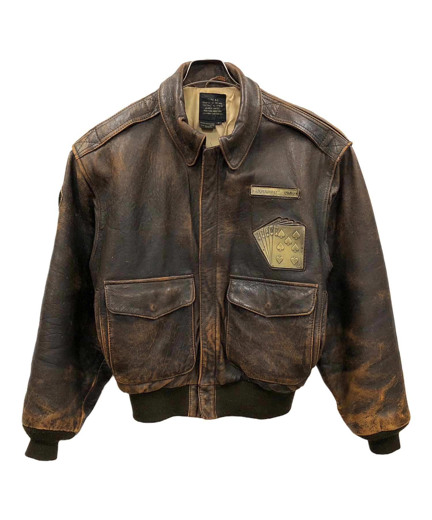 中古・古着通販】AVIREX (アヴィレックス) A-2 フライトジャケット
