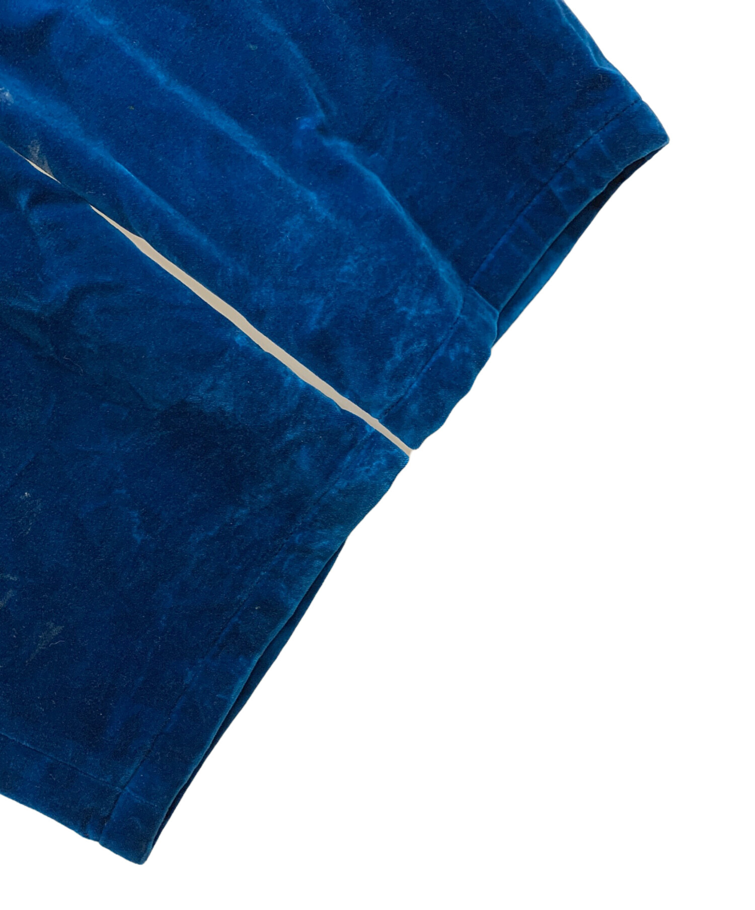 中古・古着通販】SUPREME (シュプリーム) ベロアパンツ ブルー サイズ