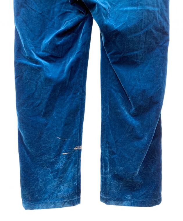 中古・古着通販】SUPREME (シュプリーム) ベロアパンツ ブルー サイズ