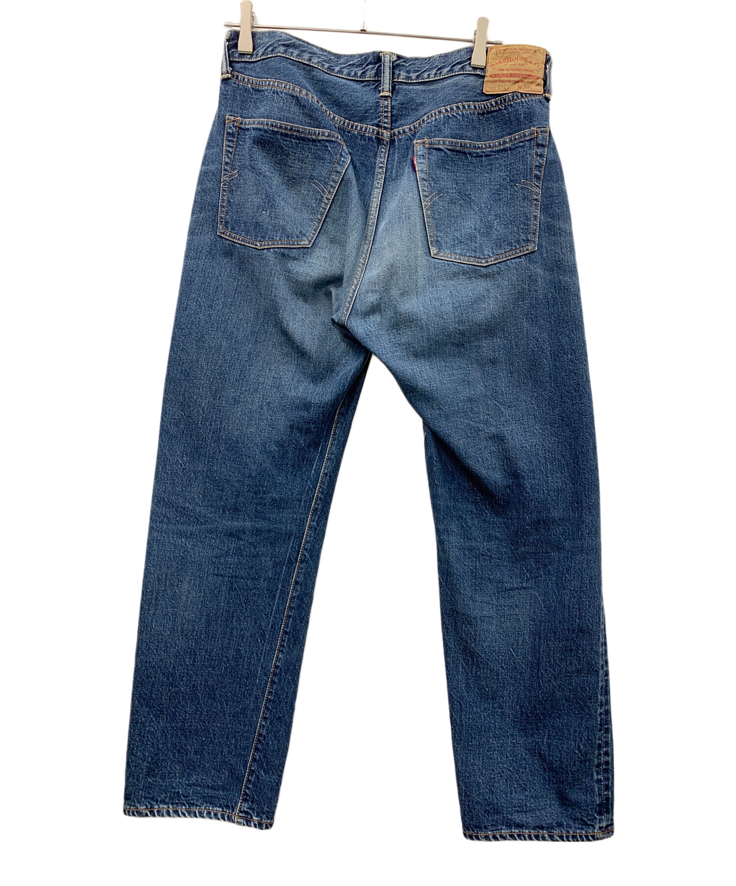 中古・古着通販】WAREHOUSE (ウエアハウス) デニムパンツ ブルー 