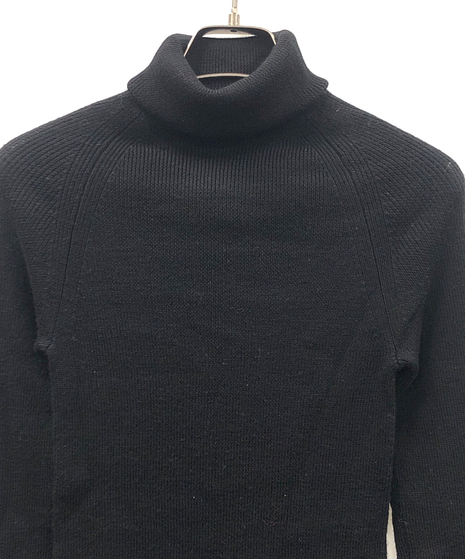 中古・古着通販】LIMI feu (リミフゥ) ハイネックニット ブラック